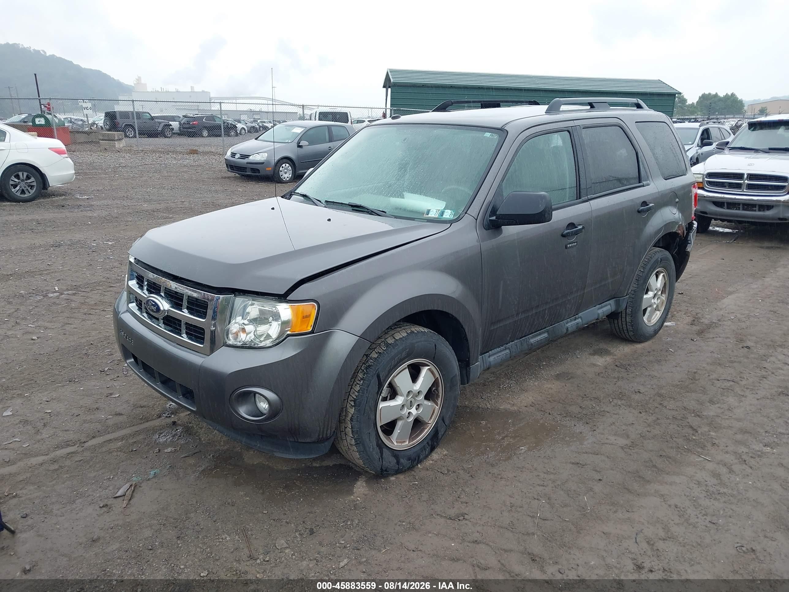 2012 Ford Escape Xlt Gray vin: 1FMCU9D70CKC54860