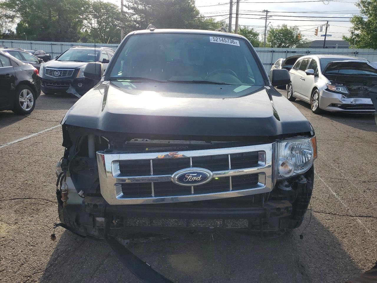 2012 Ford Escape Xlt Черный vin: 1FMCU9D70CKC79130