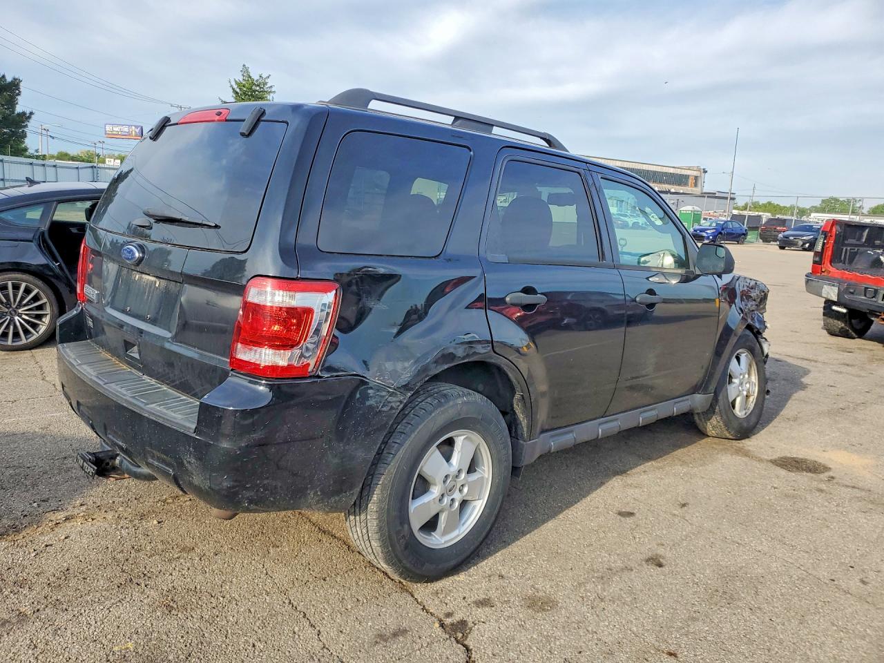 2012 Ford Escape Xlt Черный vin: 1FMCU9D70CKC79130