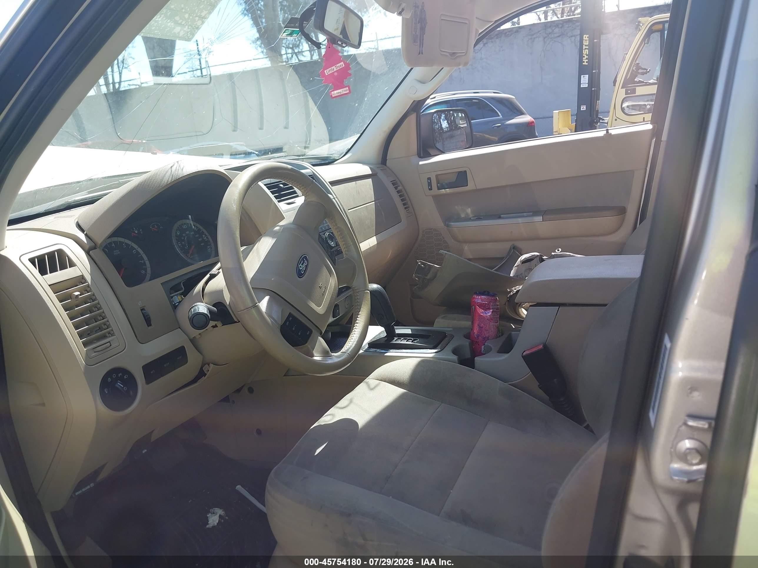 2010 Ford Escape Xlt Champagne vin: 1FMCU9D71AKC72555