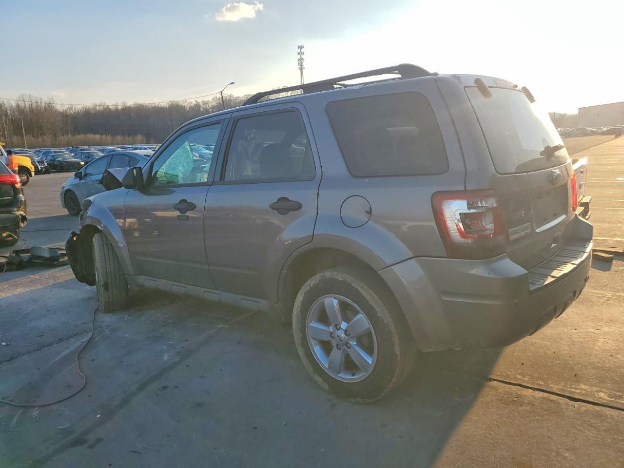 2011 Ford Escape Xlt Gray vin: 1FMCU9D71BKA06003
