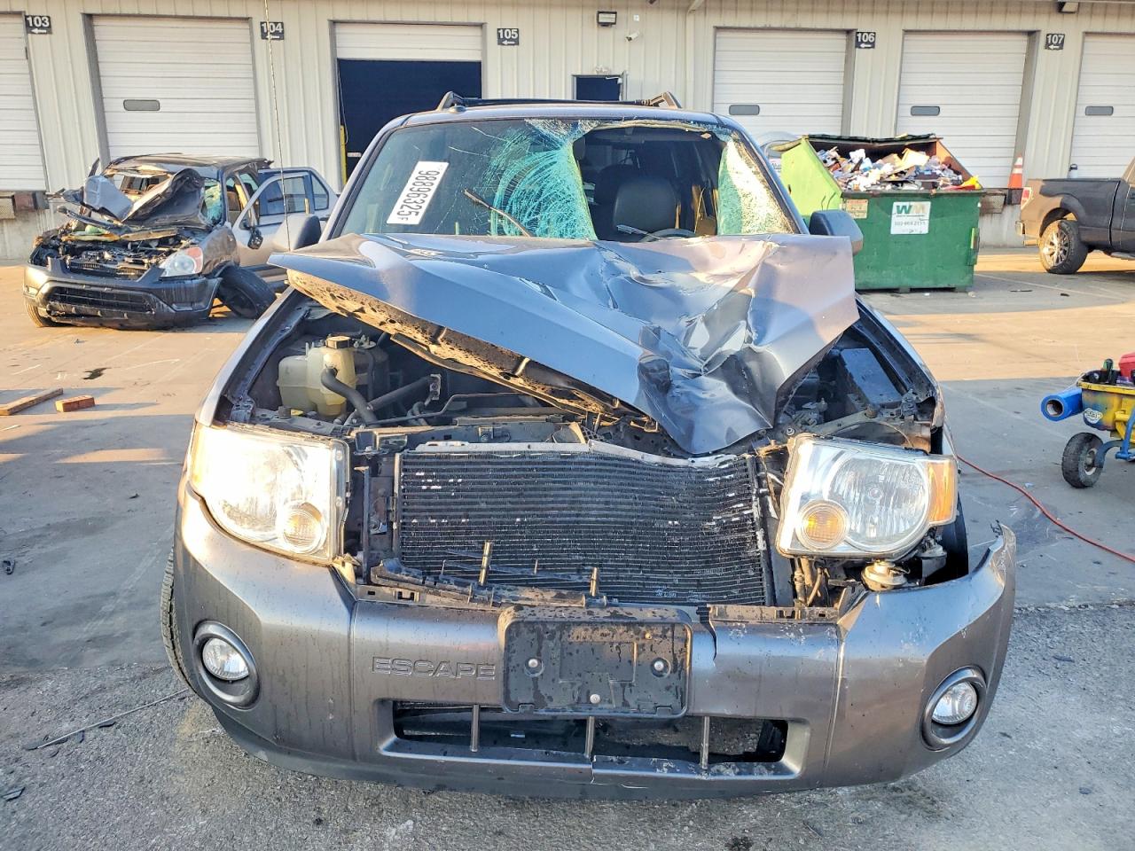 2011 Ford Escape Xlt Gray vin: 1FMCU9D71BKA06003