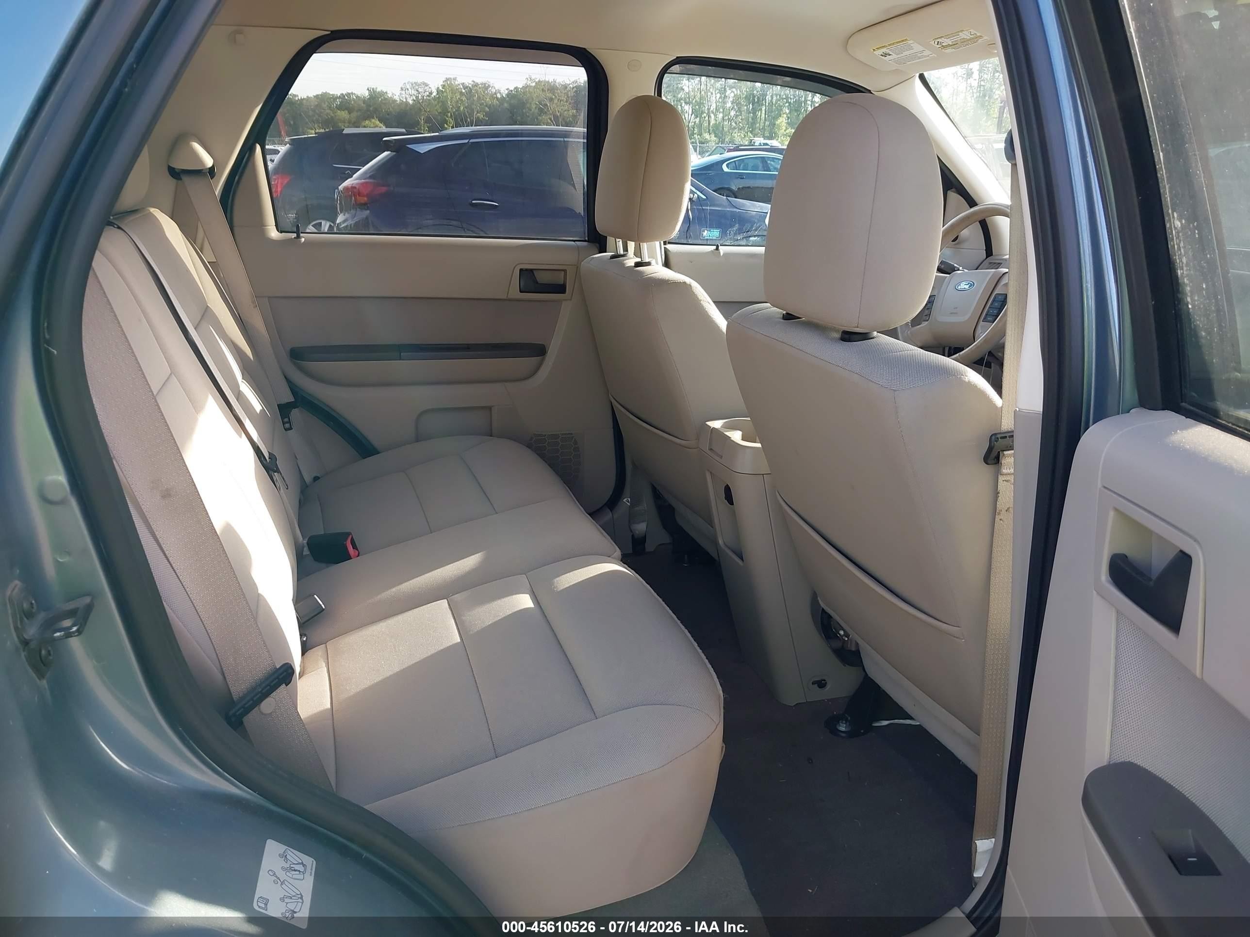 2011 Ford Escape Xlt Blue vin: 1FMCU9D71BKB96918