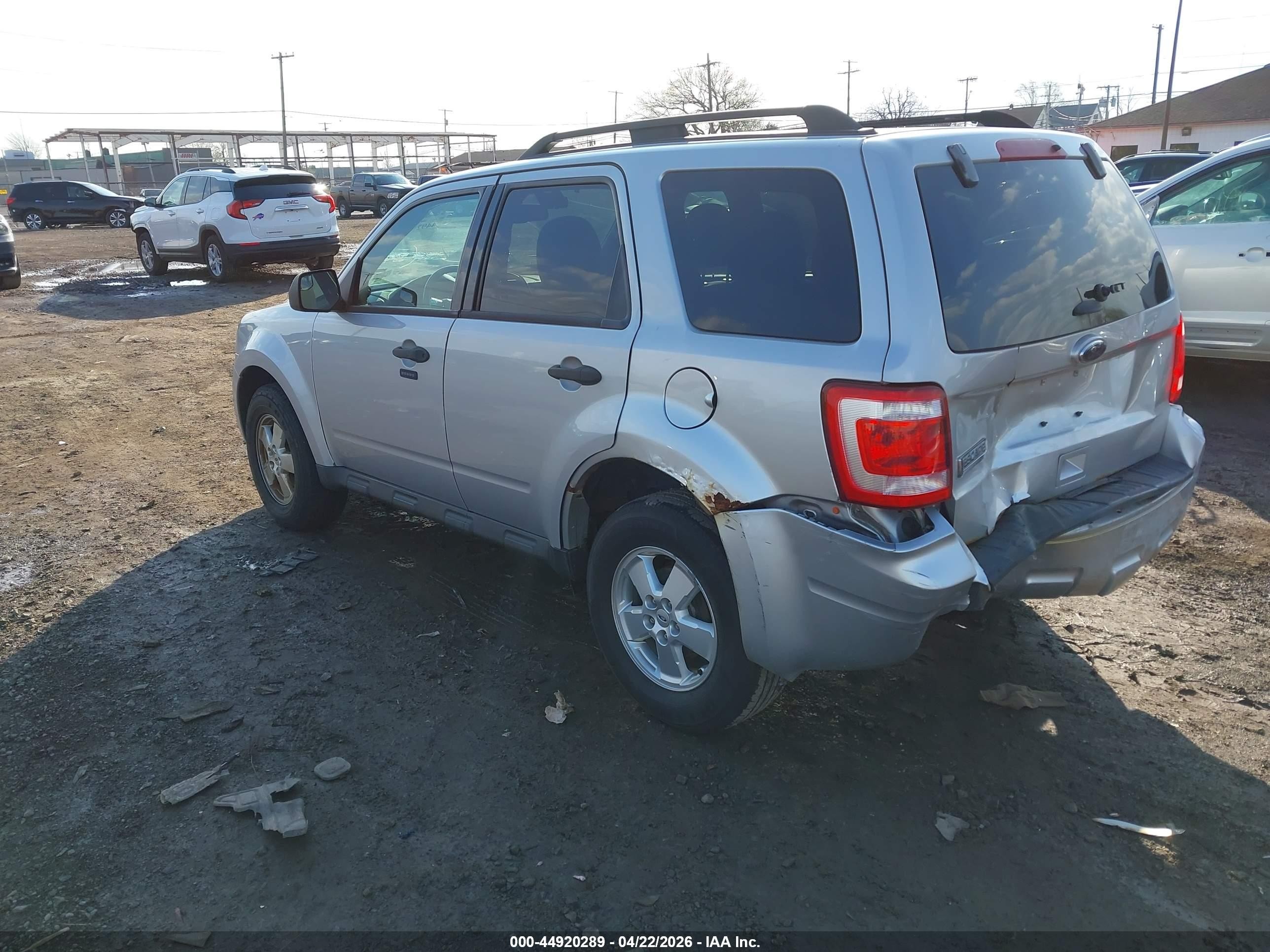 2012 Ford Escape Xlt Silver vin: 1FMCU9D71CKA21022