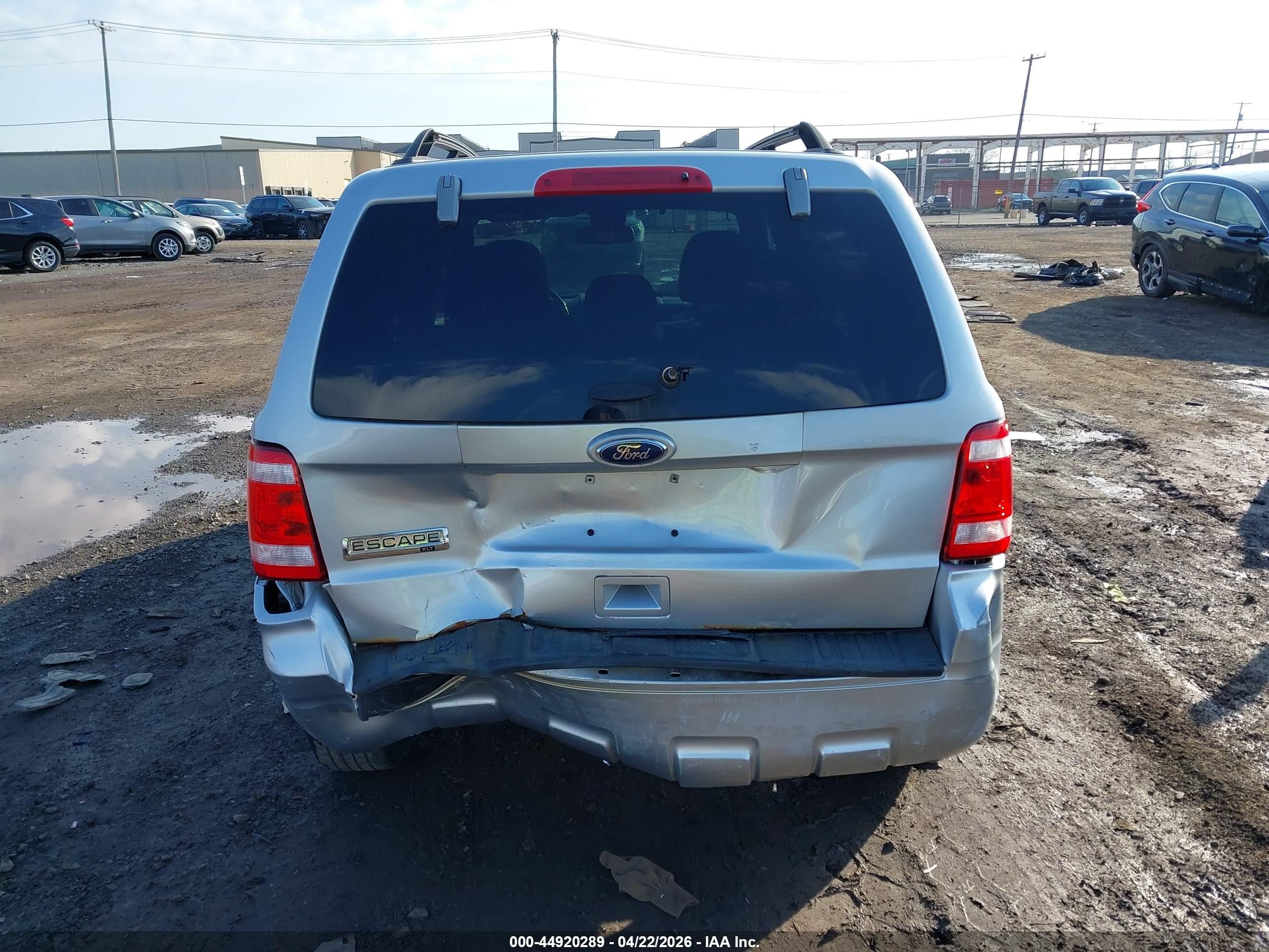 2012 Ford Escape Xlt Silver vin: 1FMCU9D71CKA21022