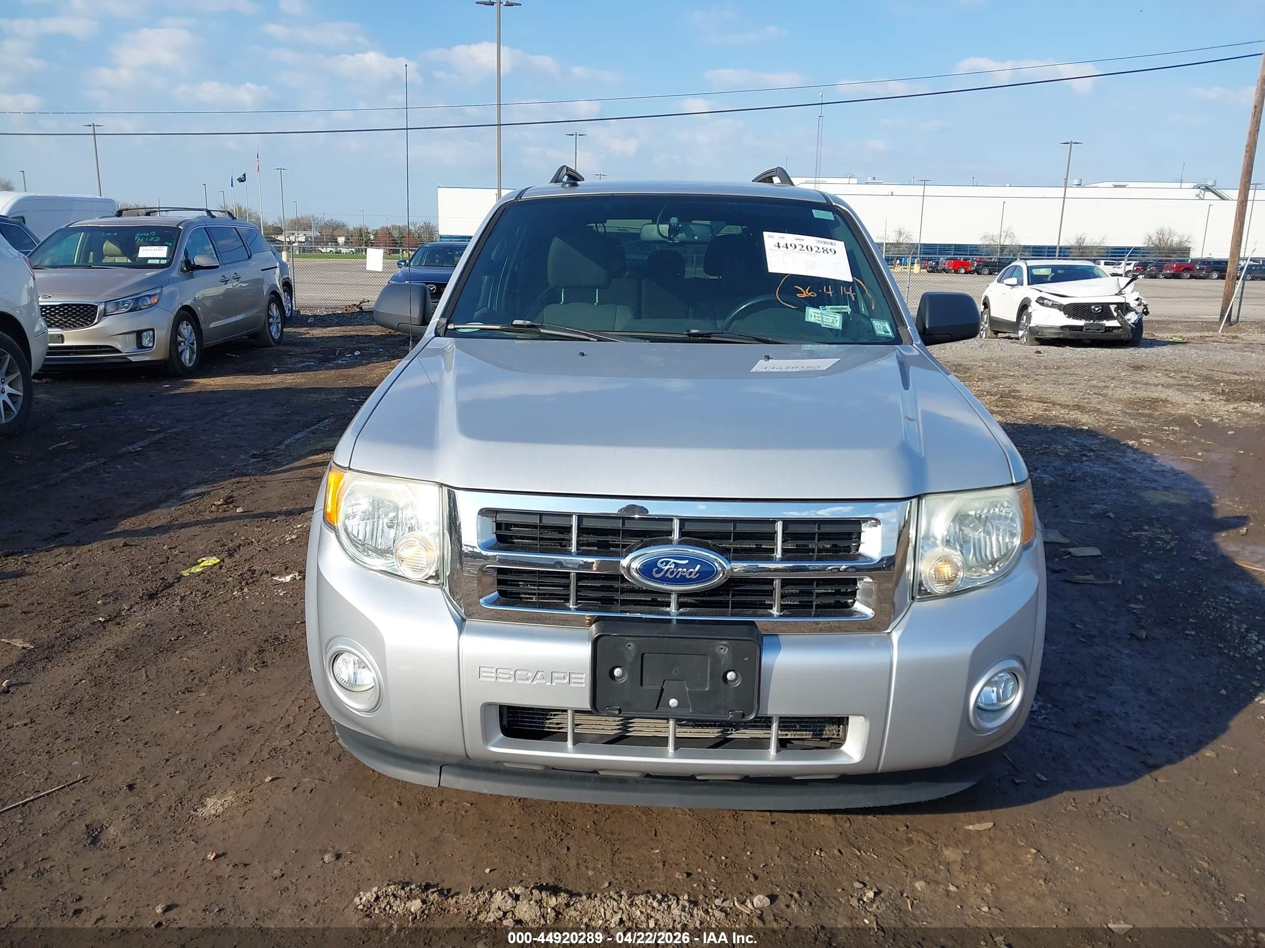 2012 Ford Escape Xlt Silver vin: 1FMCU9D71CKA21022