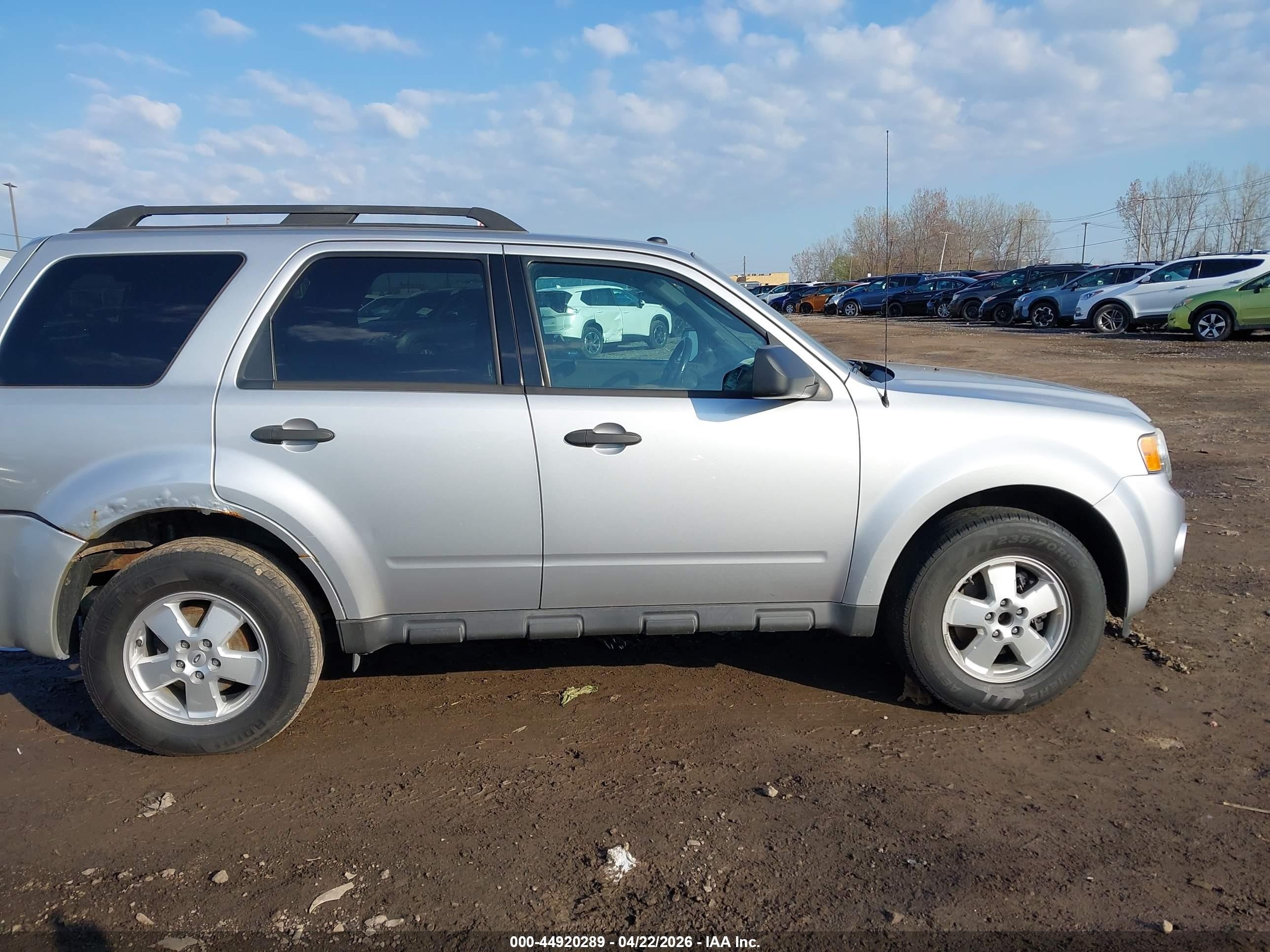 2012 Ford Escape Xlt Silver vin: 1FMCU9D71CKA21022