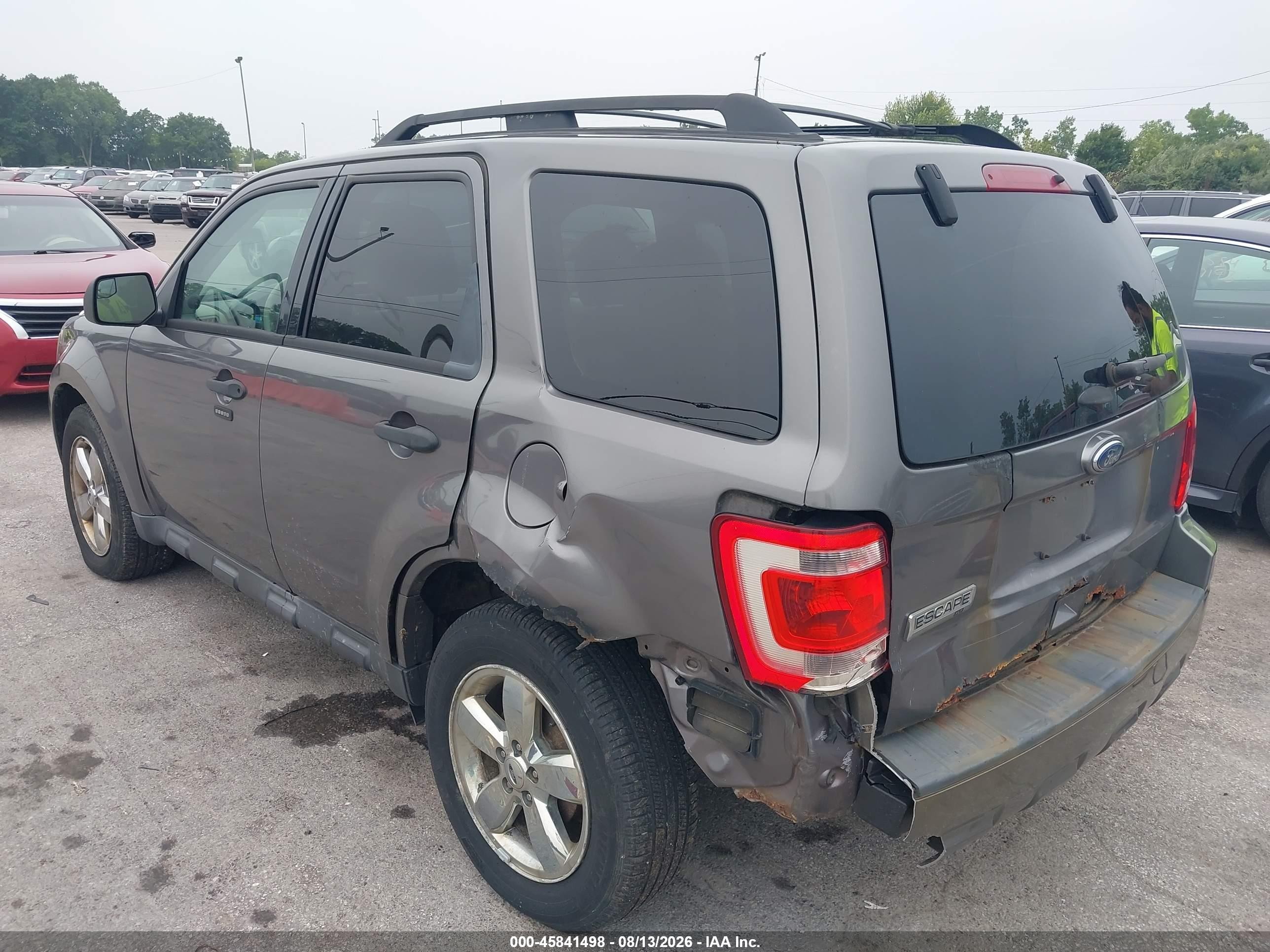 2012 Ford Escape Xlt Gray vin: 1FMCU9D71CKB10671