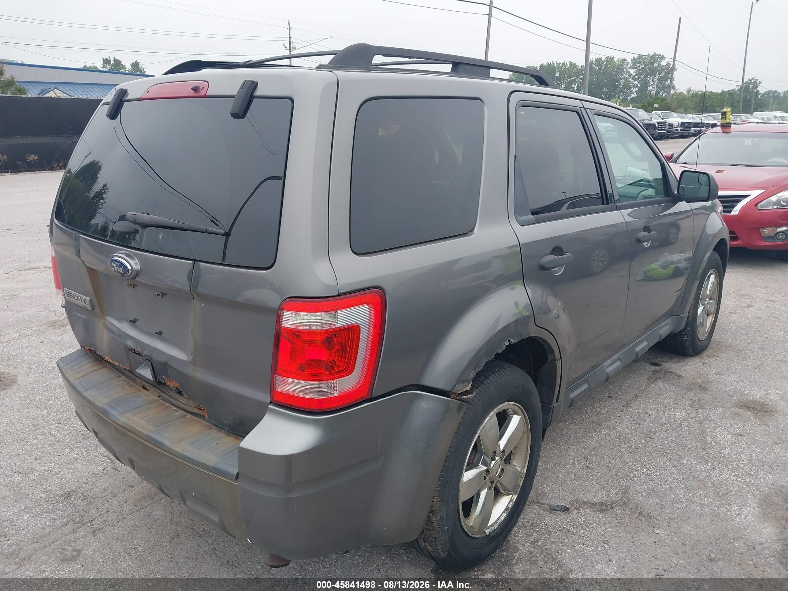 2012 Ford Escape Xlt Gray vin: 1FMCU9D71CKB10671