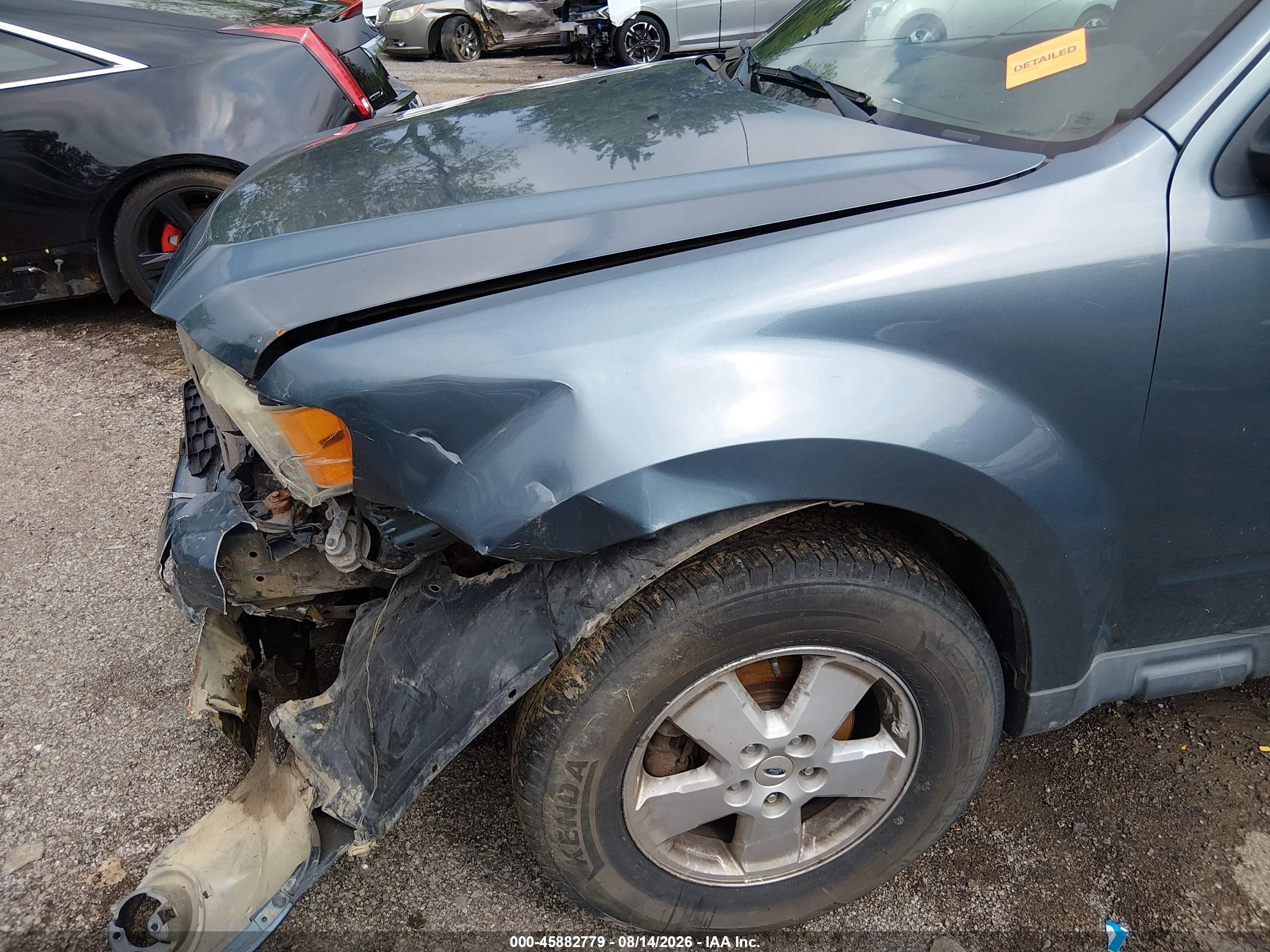 2012 Ford Escape Xlt Blue vin: 1FMCU9D71CKB40253