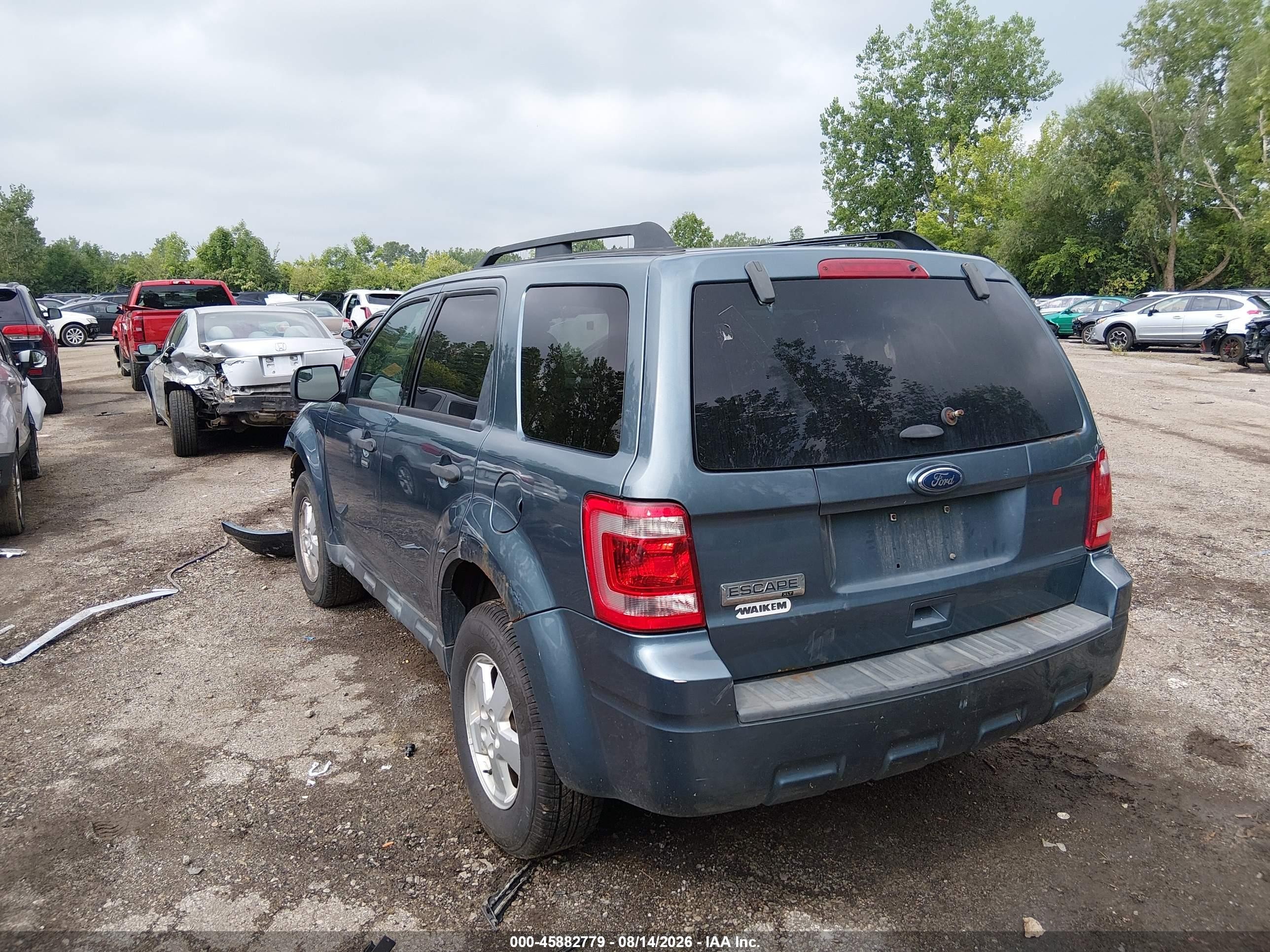 2012 Ford Escape Xlt Blue vin: 1FMCU9D71CKB40253
