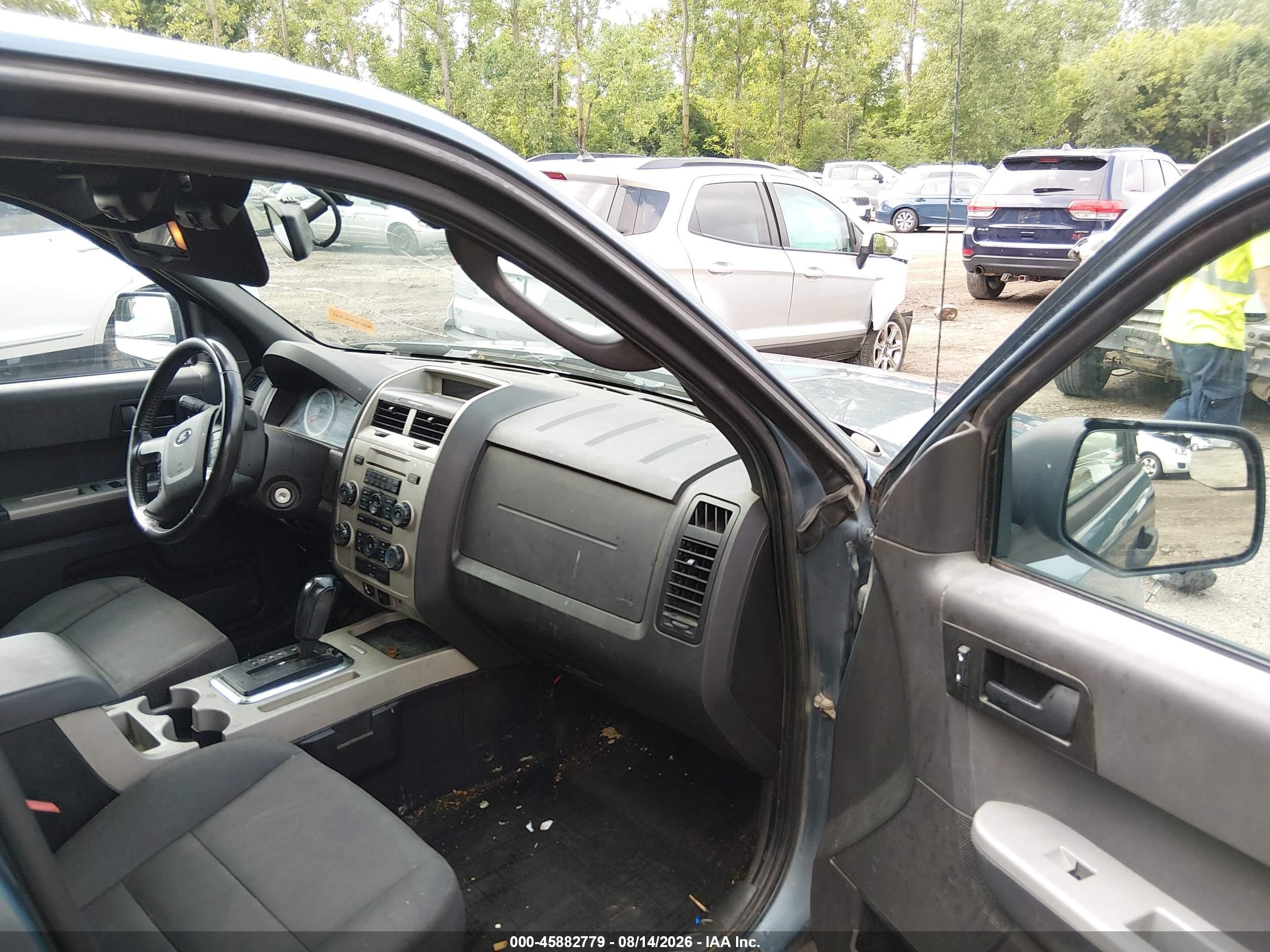 2012 Ford Escape Xlt Blue vin: 1FMCU9D71CKB40253