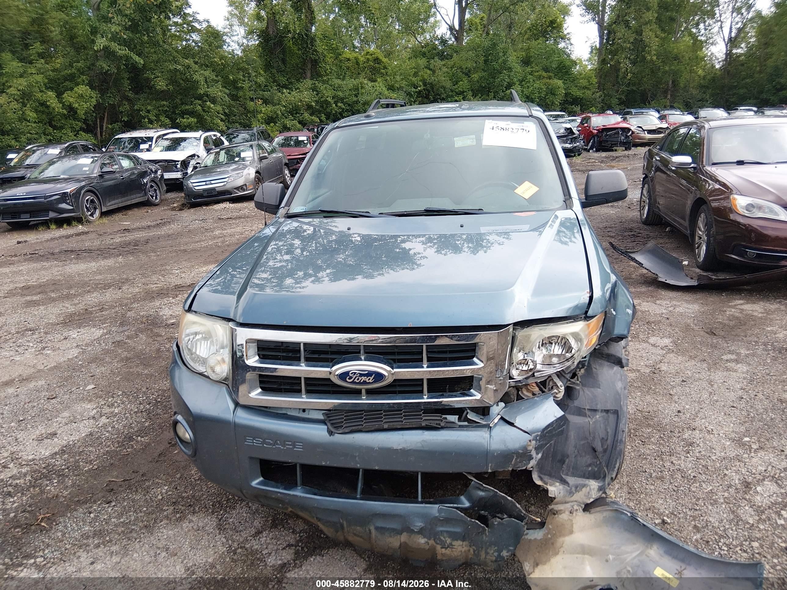 2012 Ford Escape Xlt Blue vin: 1FMCU9D71CKB40253