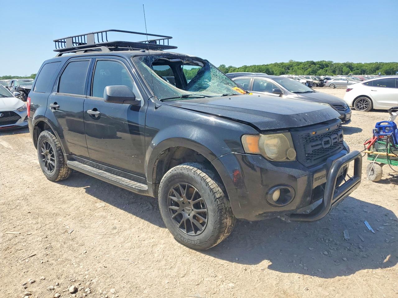 2012 Ford Escape Xlt Black vin: 1FMCU9D71CKB43167
