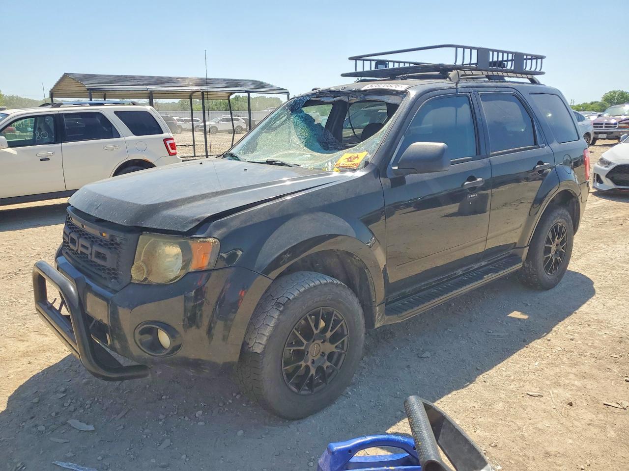 2012 Ford Escape Xlt Black vin: 1FMCU9D71CKB43167