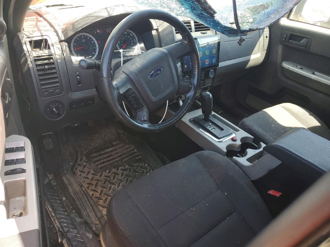 2012 Ford Escape Xlt Black vin: 1FMCU9D71CKB43167