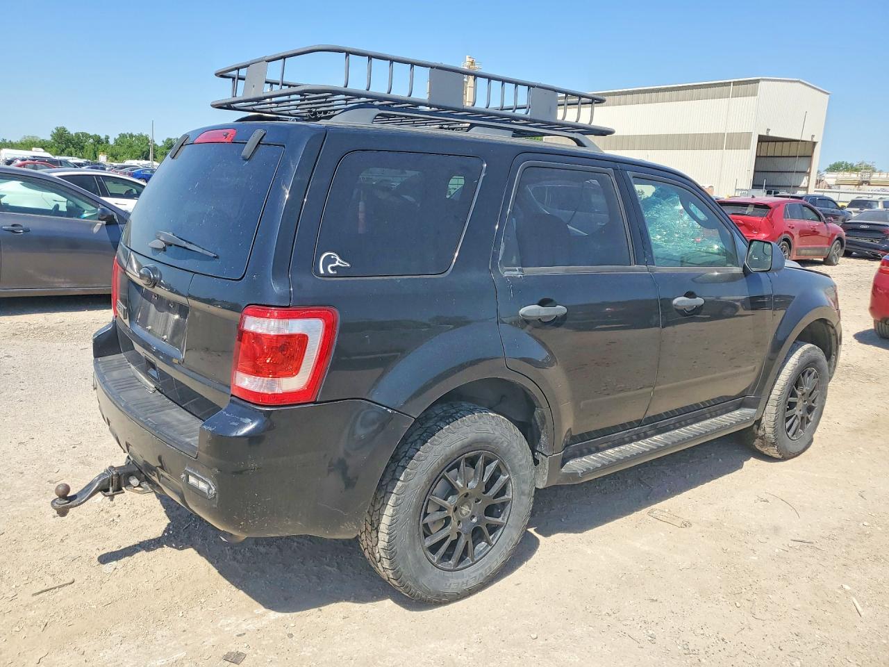 2012 Ford Escape Xlt Black vin: 1FMCU9D71CKB43167