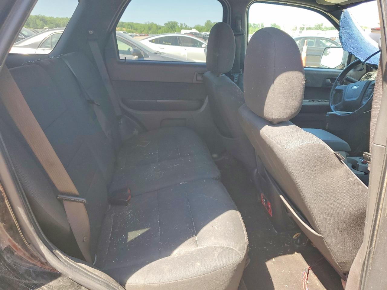 2012 Ford Escape Xlt Black vin: 1FMCU9D71CKB43167