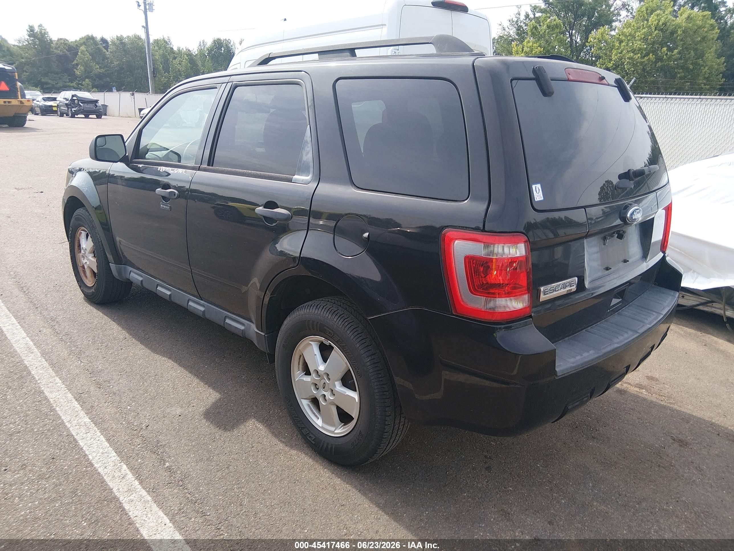 2012 Ford Escape Xlt Black vin: 1FMCU9D71CKB83393