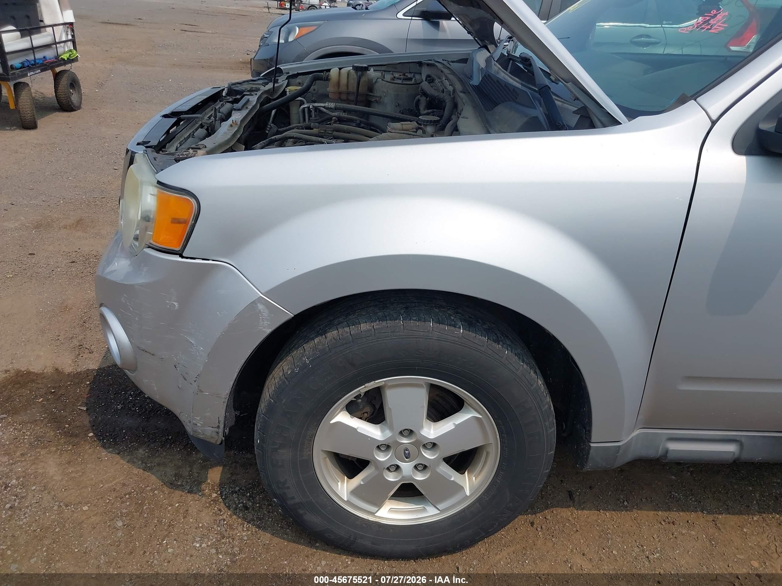 2012 Ford Escape Xlt Silver vin: 1FMCU9D71CKB92420