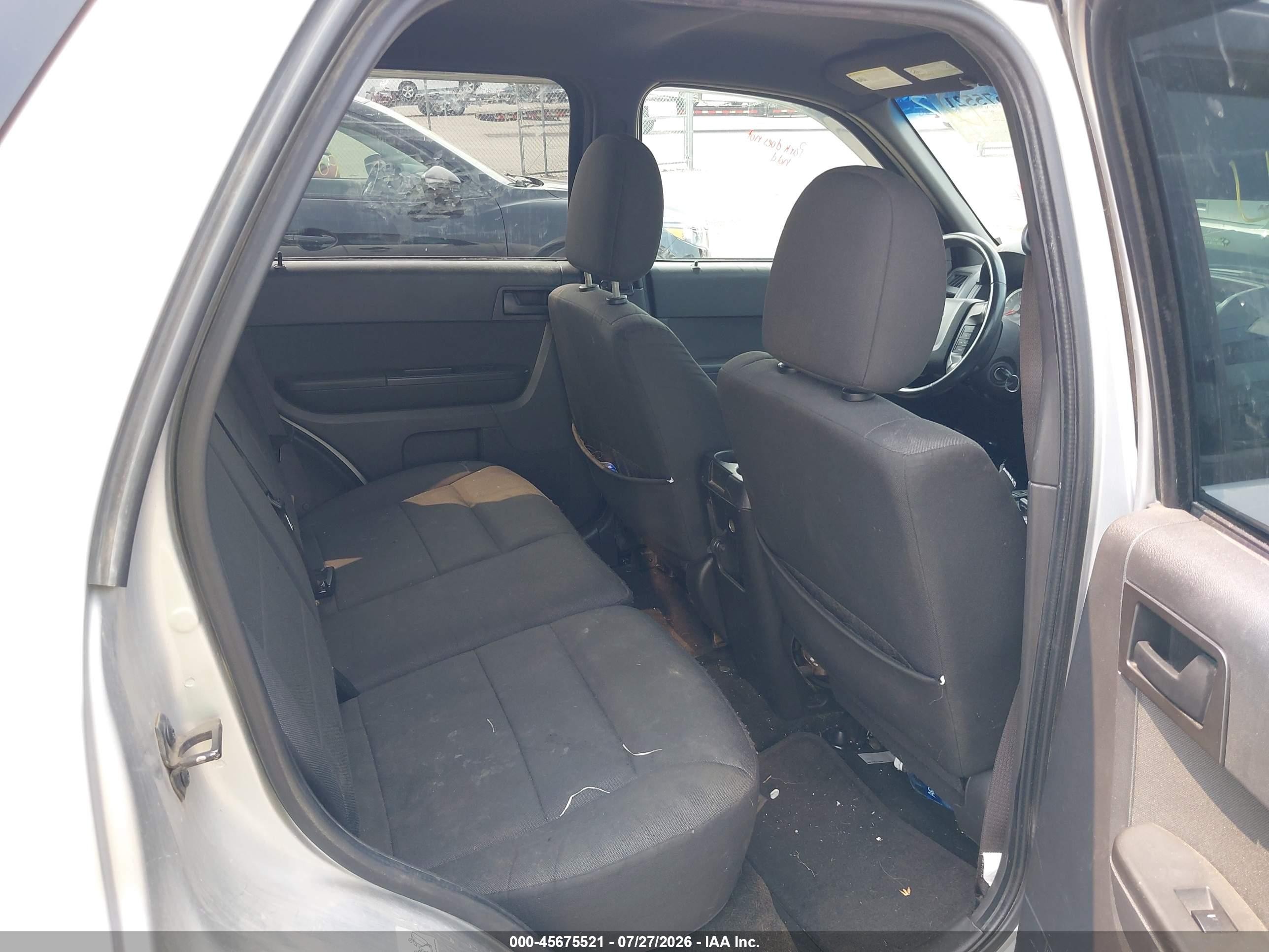 2012 Ford Escape Xlt Silver vin: 1FMCU9D71CKB92420