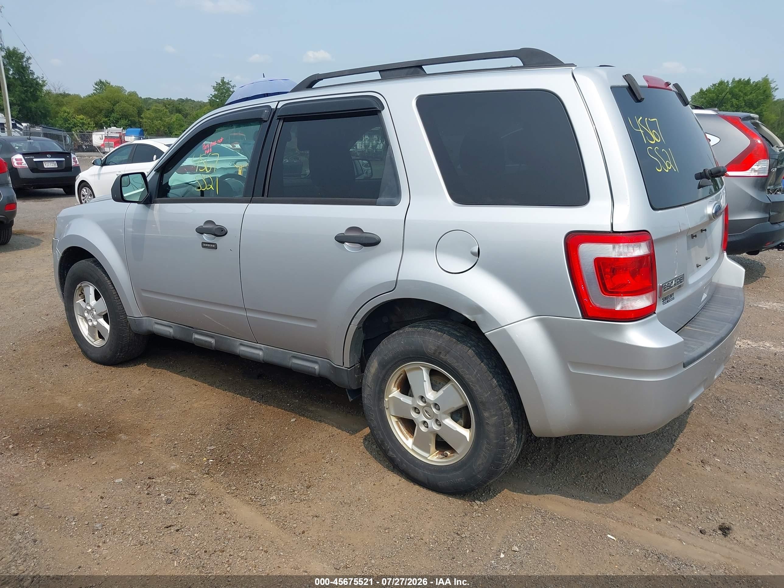 2012 Ford Escape Xlt Silver vin: 1FMCU9D71CKB92420