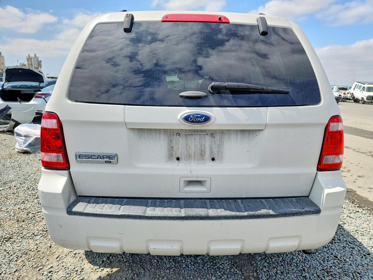 2012 Ford Escape Xlt Белый vin: 1FMCU9D71CKB93132