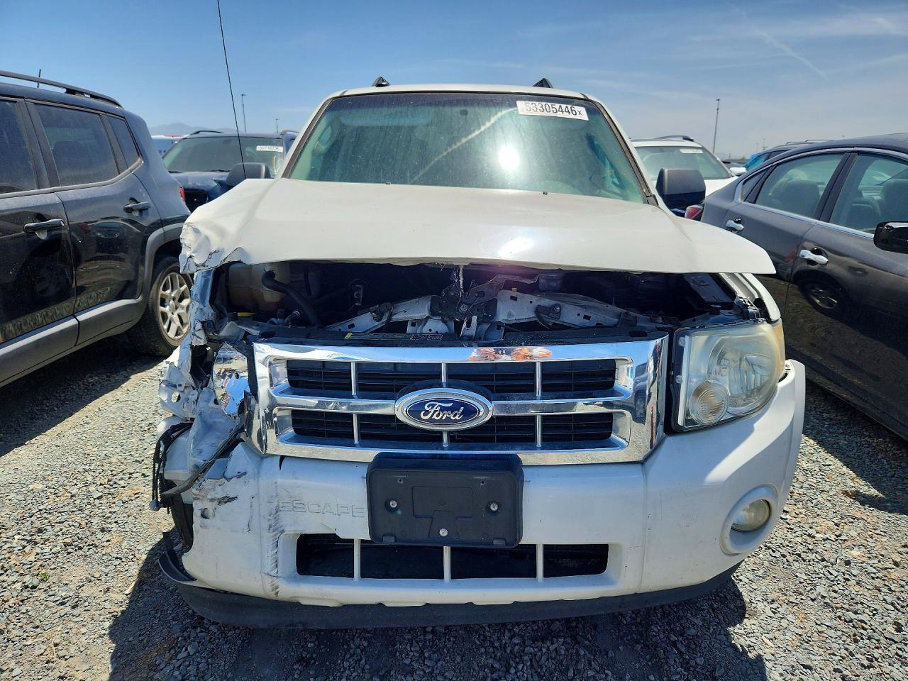 2012 Ford Escape Xlt Белый vin: 1FMCU9D71CKB93132