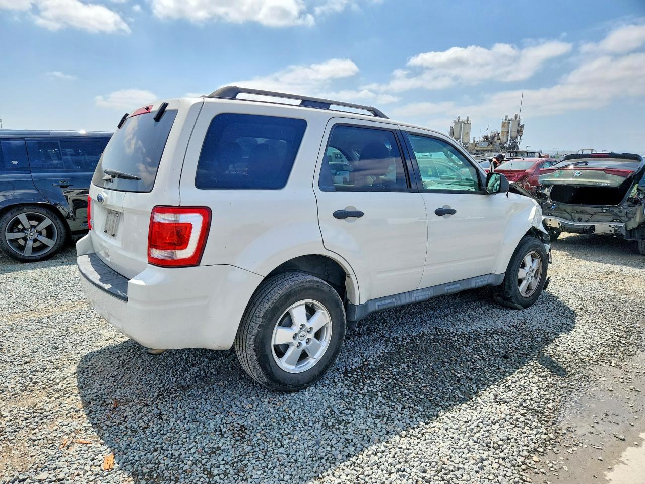 2012 Ford Escape Xlt Белый vin: 1FMCU9D71CKB93132