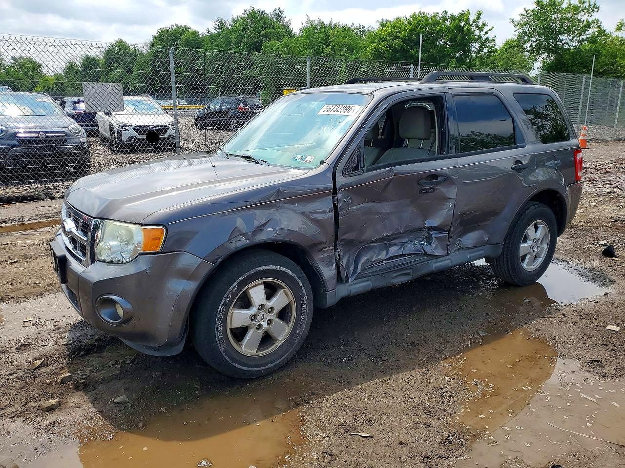 2012 Ford Escape Xlt Gray vin: 1FMCU9D71CKB99433