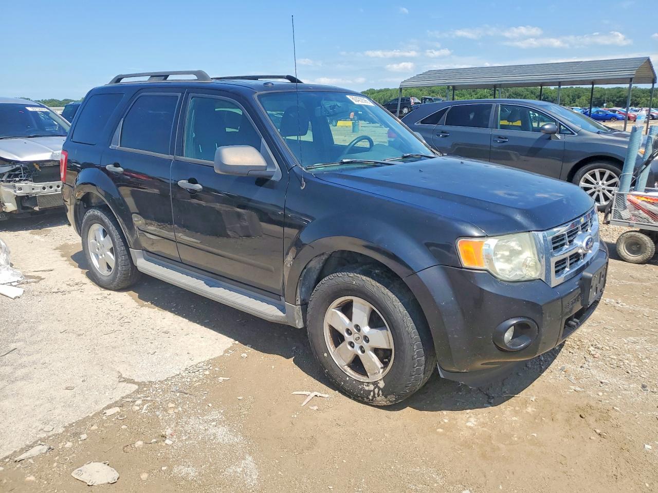 2010 Ford Escape Xlt Black vin: 1FMCU9D72AKC95701
