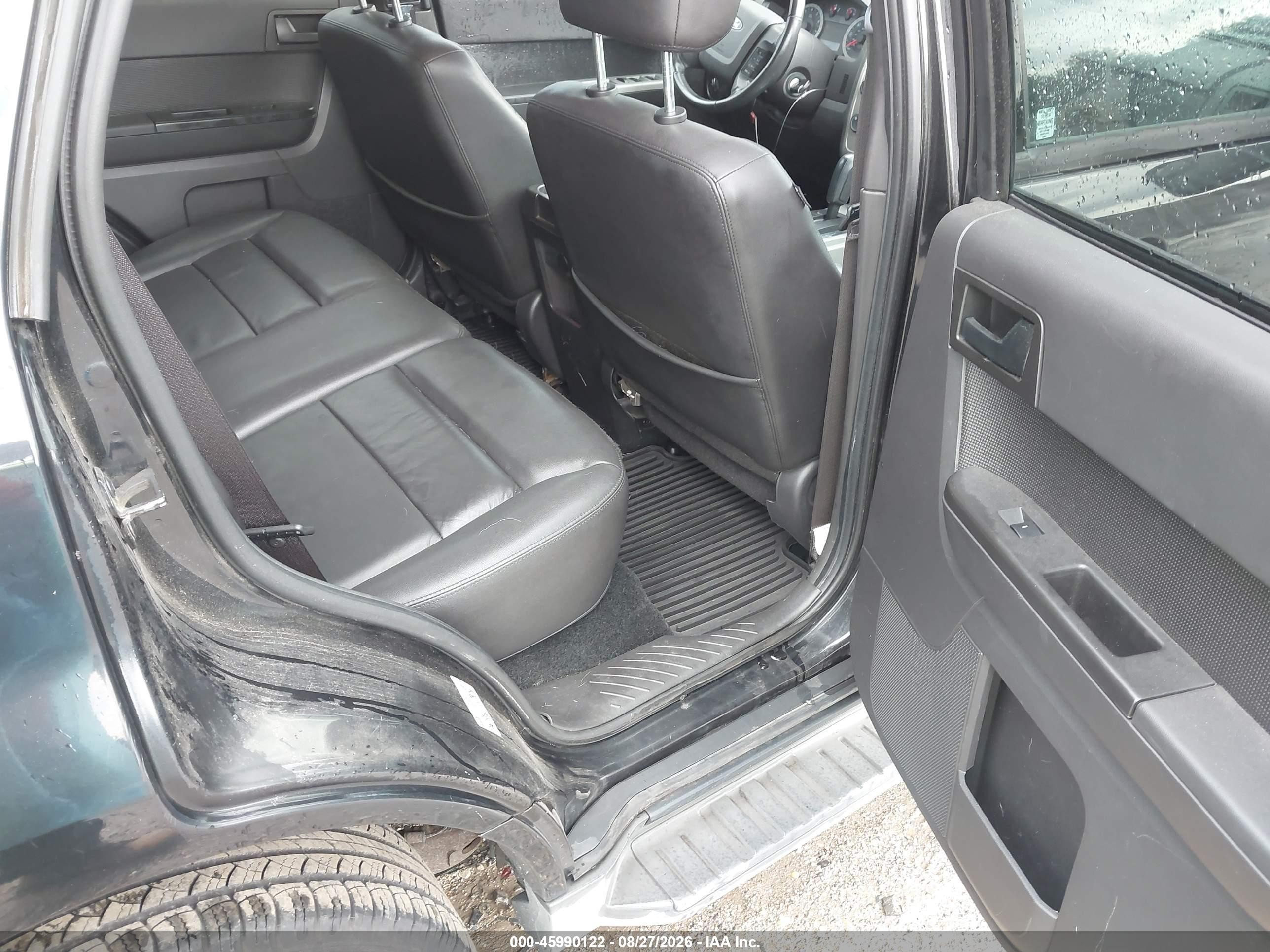 2011 Ford Escape Xlt Black vin: 1FMCU9D72BKB63992