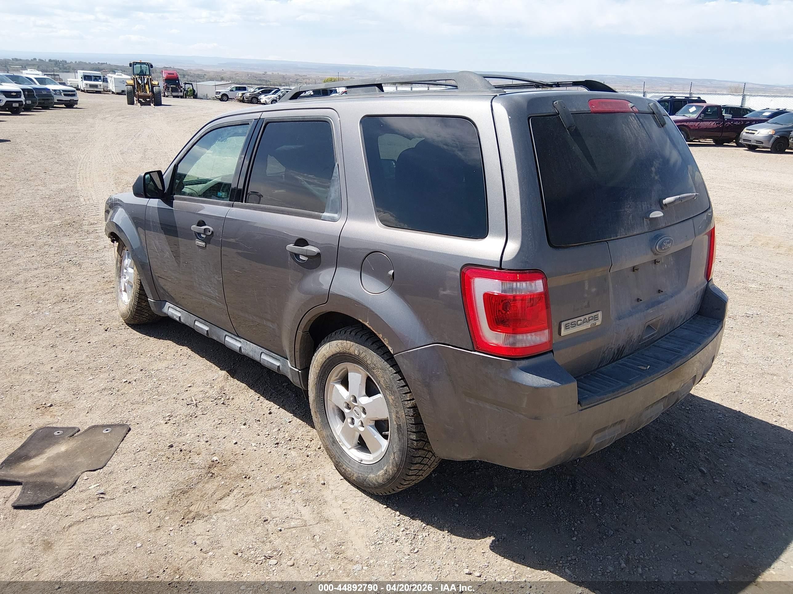 2012 Ford Escape Xlt Gray vin: 1FMCU9D72CKB04071