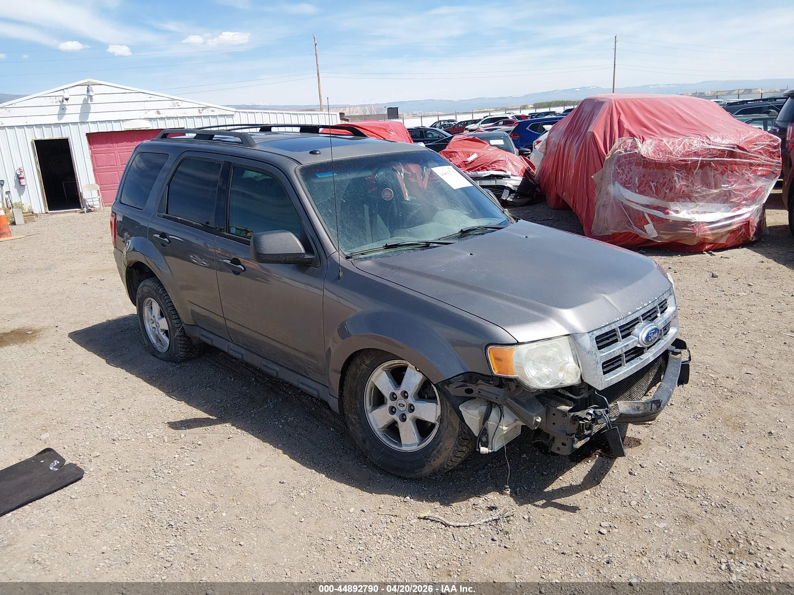 2012 Ford Escape Xlt Gray vin: 1FMCU9D72CKB04071