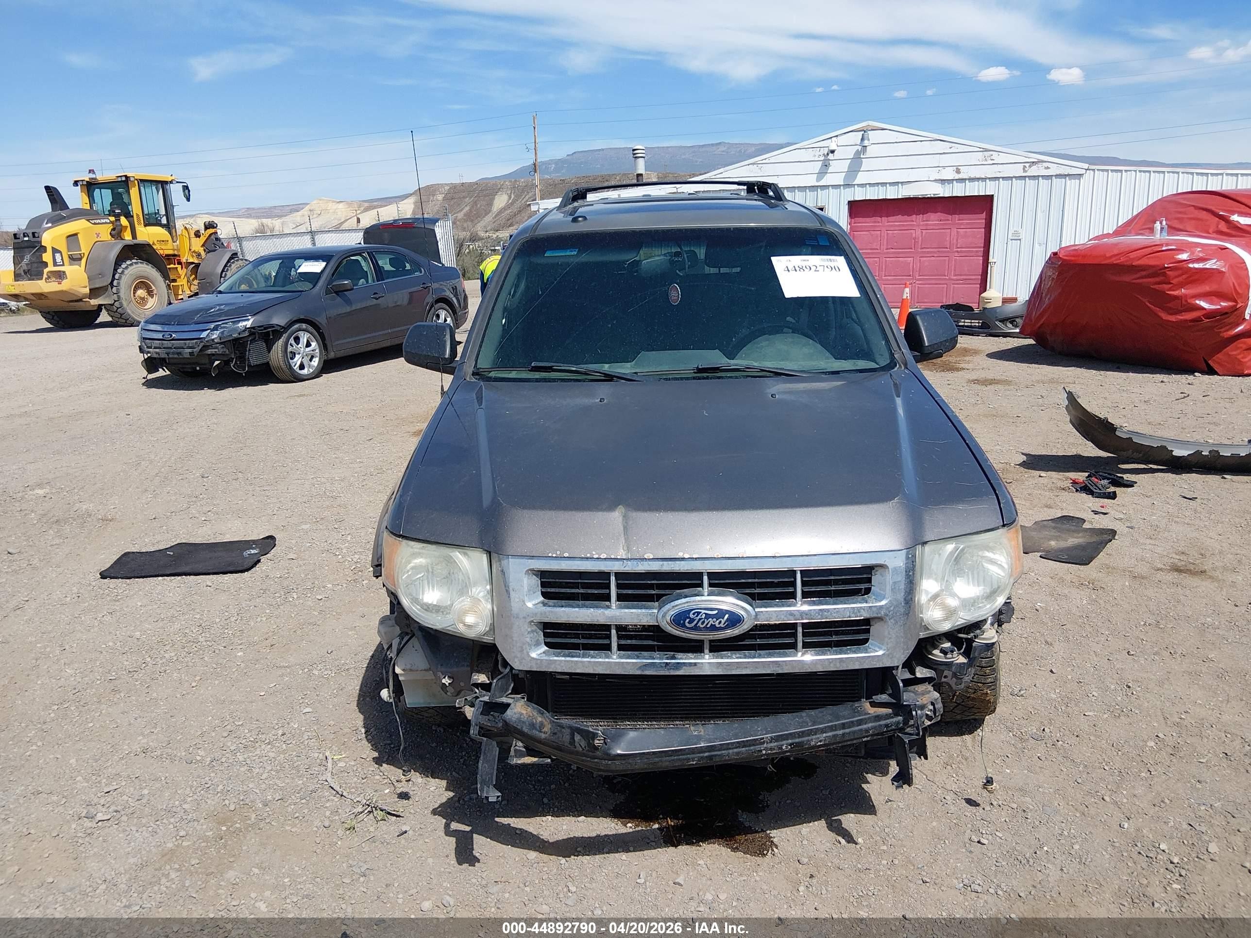 2012 Ford Escape Xlt Gray vin: 1FMCU9D72CKB04071