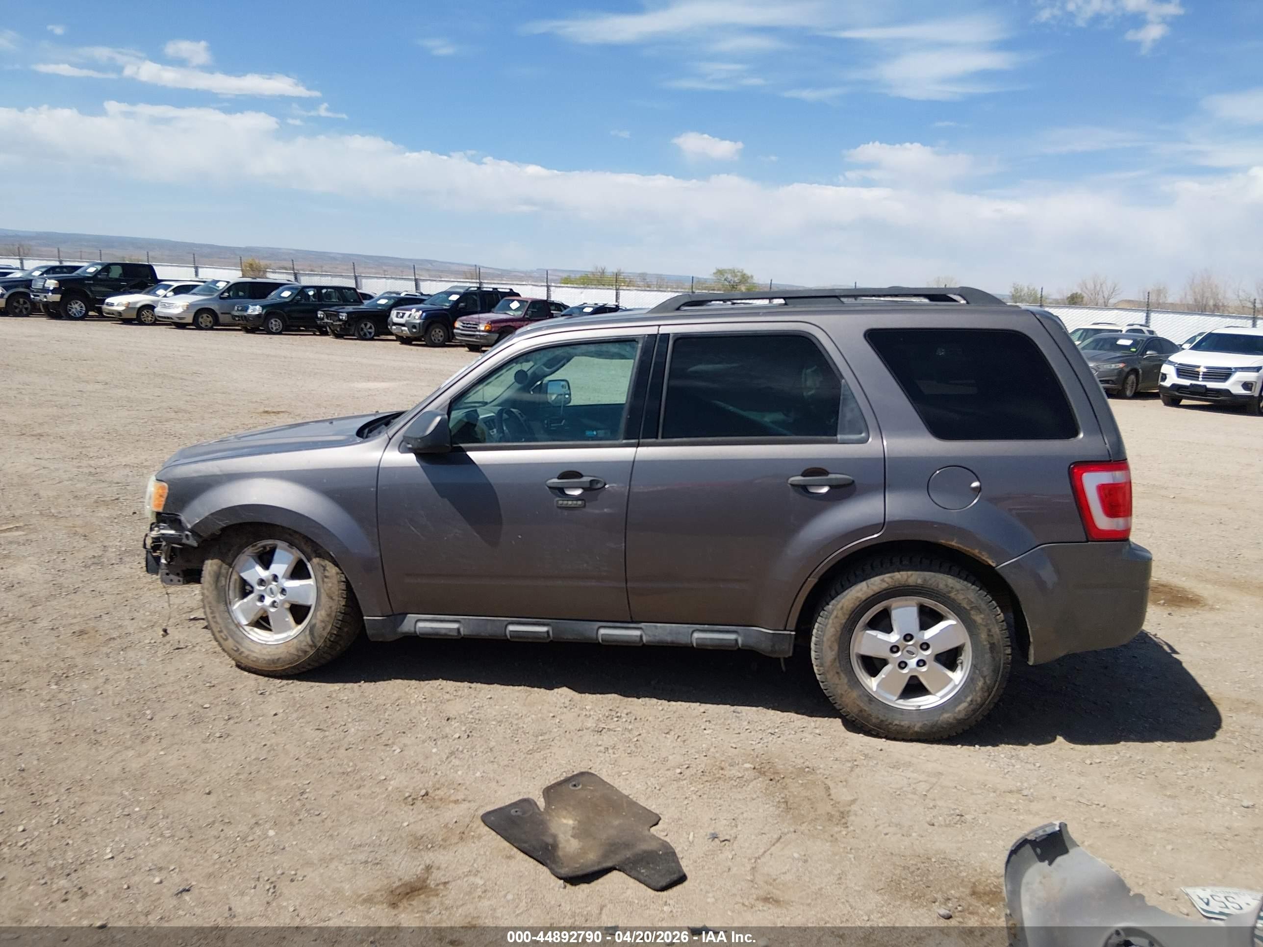 2012 Ford Escape Xlt Gray vin: 1FMCU9D72CKB04071