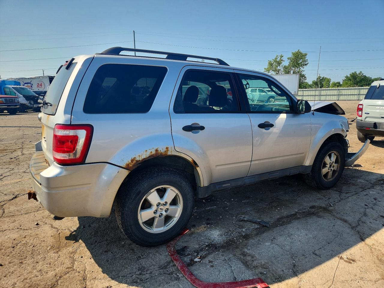 2012 Ford Escape Xlt Silver vin: 1FMCU9D72CKB68479