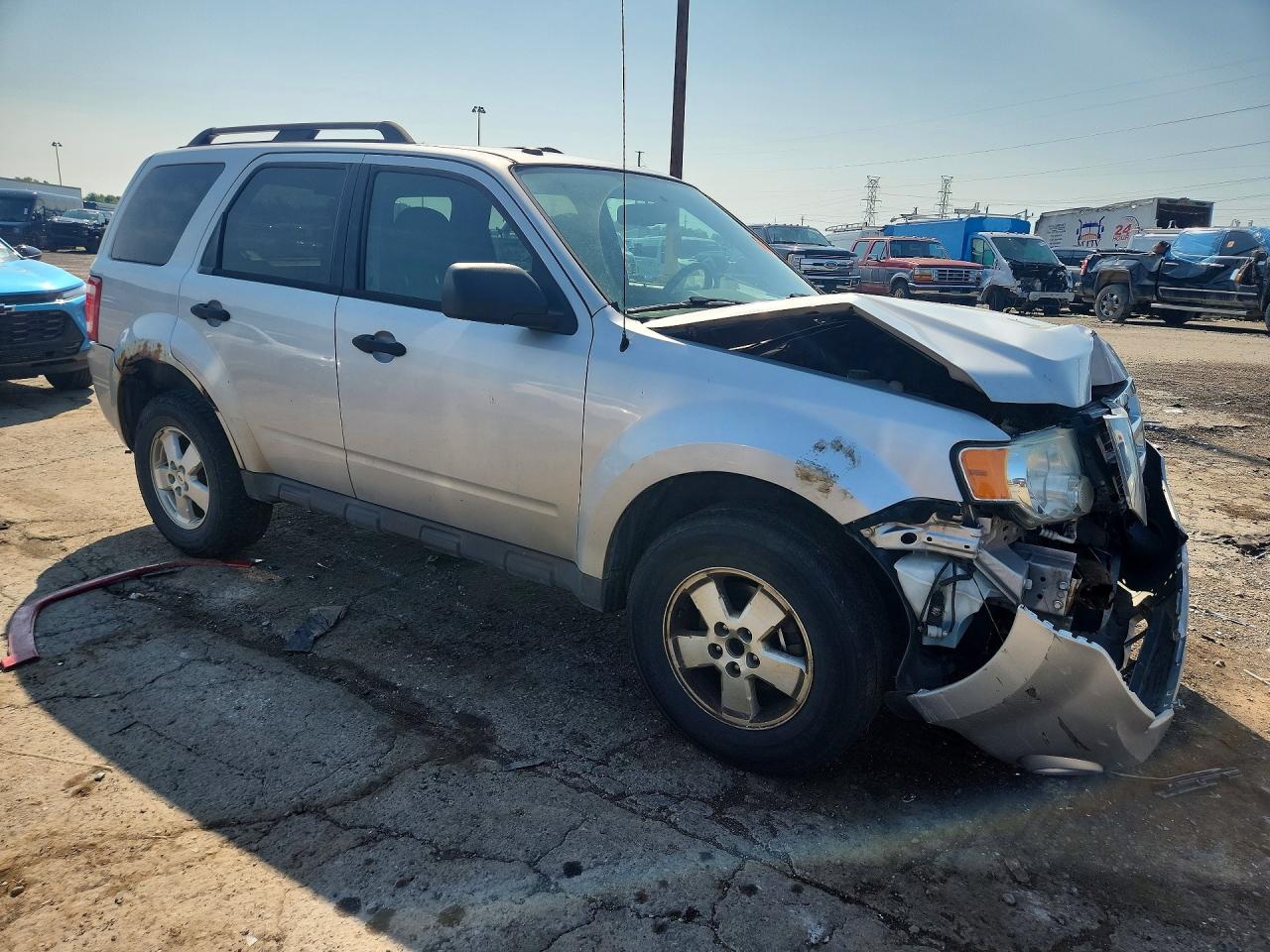 2012 Ford Escape Xlt Silver vin: 1FMCU9D72CKB68479