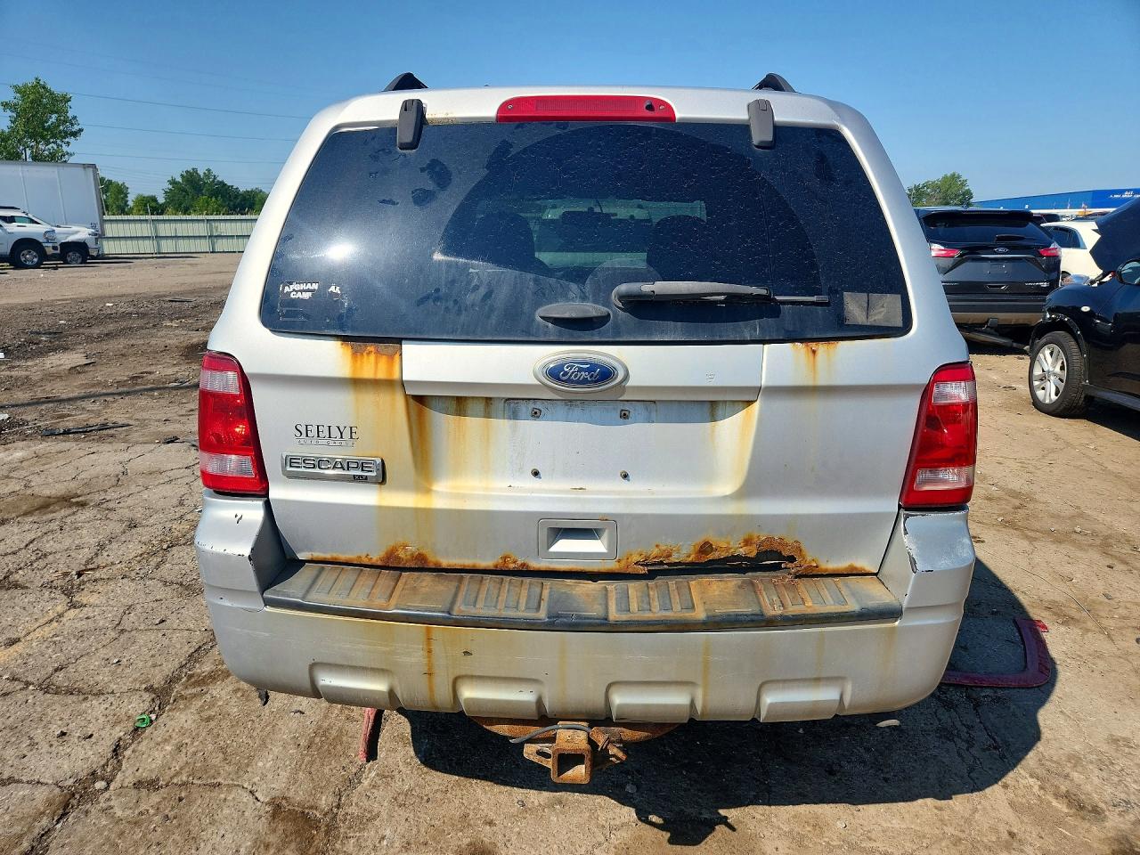 2012 Ford Escape Xlt Silver vin: 1FMCU9D72CKB68479
