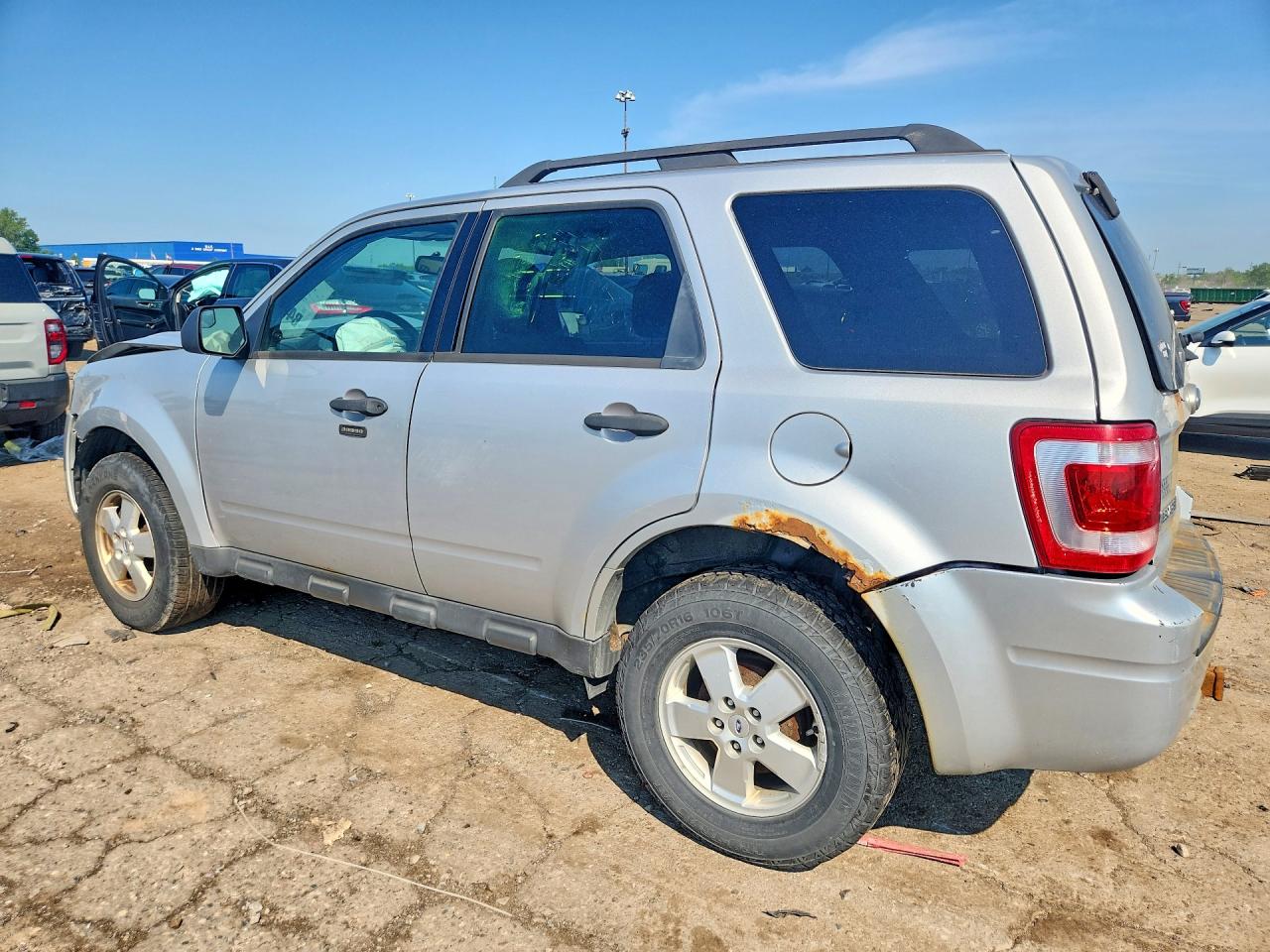 2012 Ford Escape Xlt Silver vin: 1FMCU9D72CKB68479