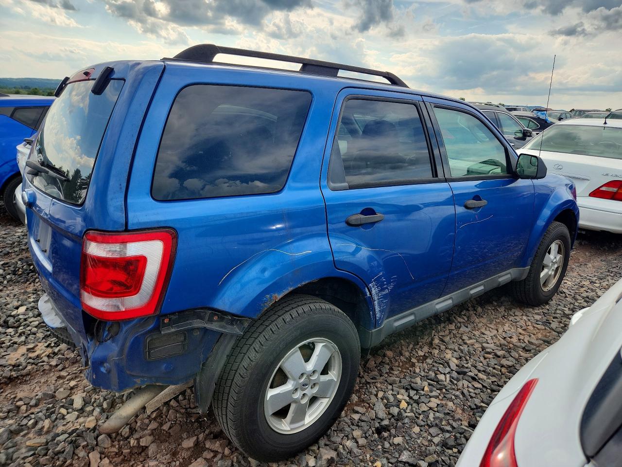 2012 Ford Escape Xlt Blue vin: 1FMCU9D72CKC48526