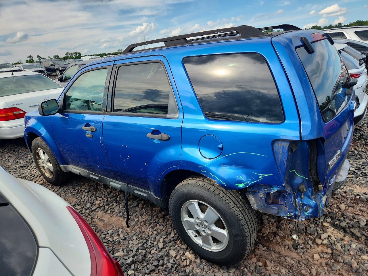 2012 Ford Escape Xlt Blue vin: 1FMCU9D72CKC48526