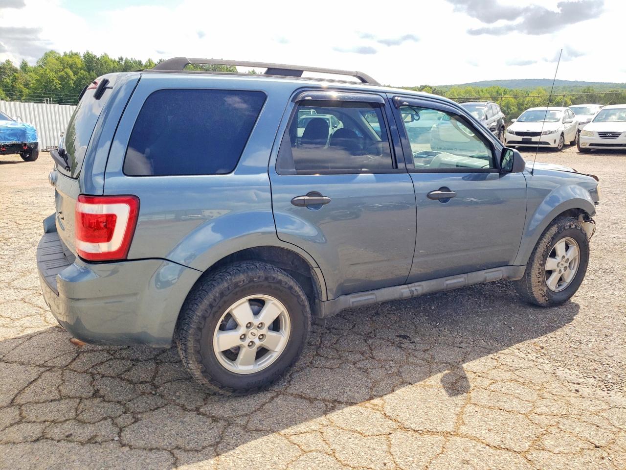 2010 Ford Escape Xlt Blue vin: 1FMCU9D73AKC04886