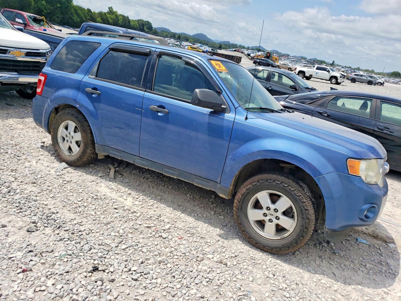 2010 Ford Escape Xlt Синий vin: 1FMCU9D73AKD18905