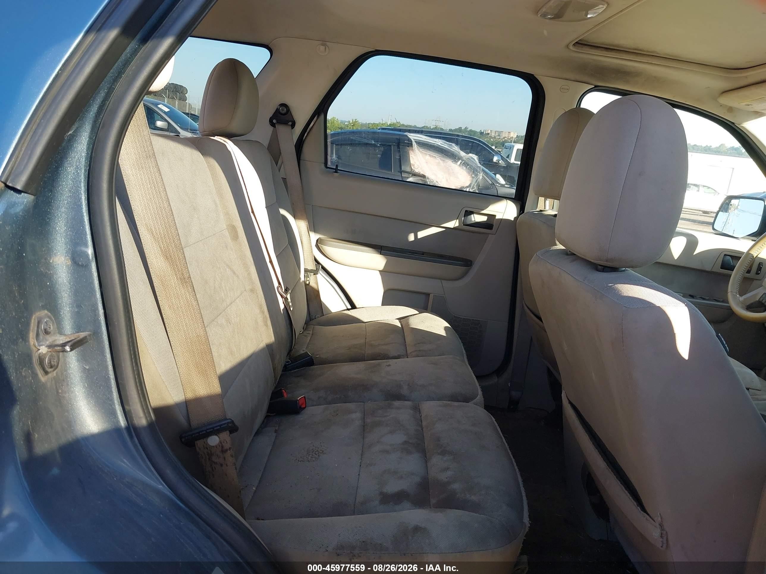 2010 Ford Escape Xlt Light Blue vin: 1FMCU9D73AKD36627