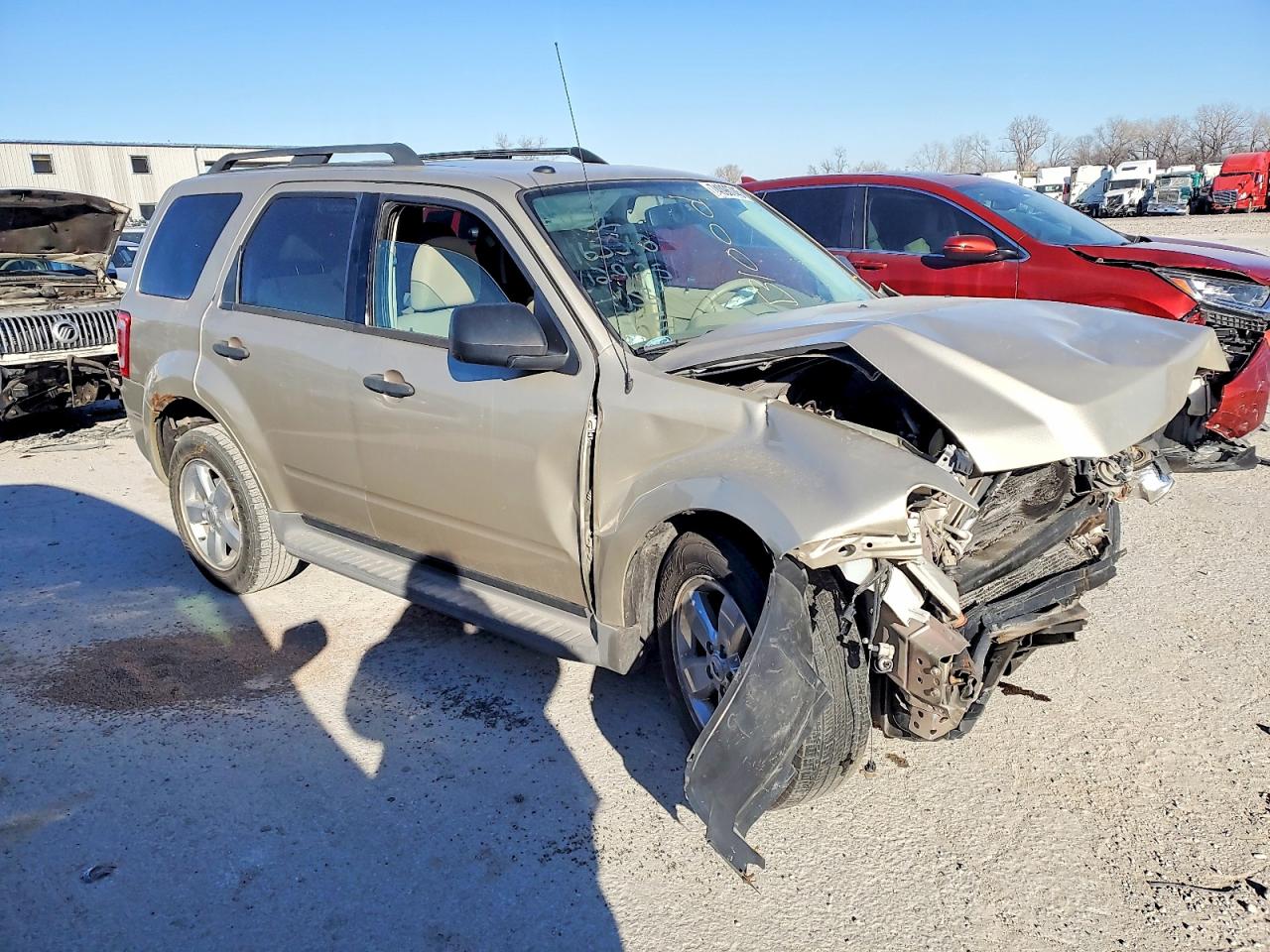 2010 Ford Escape Xlt Gold vin: 1FMCU9D73AKD45831