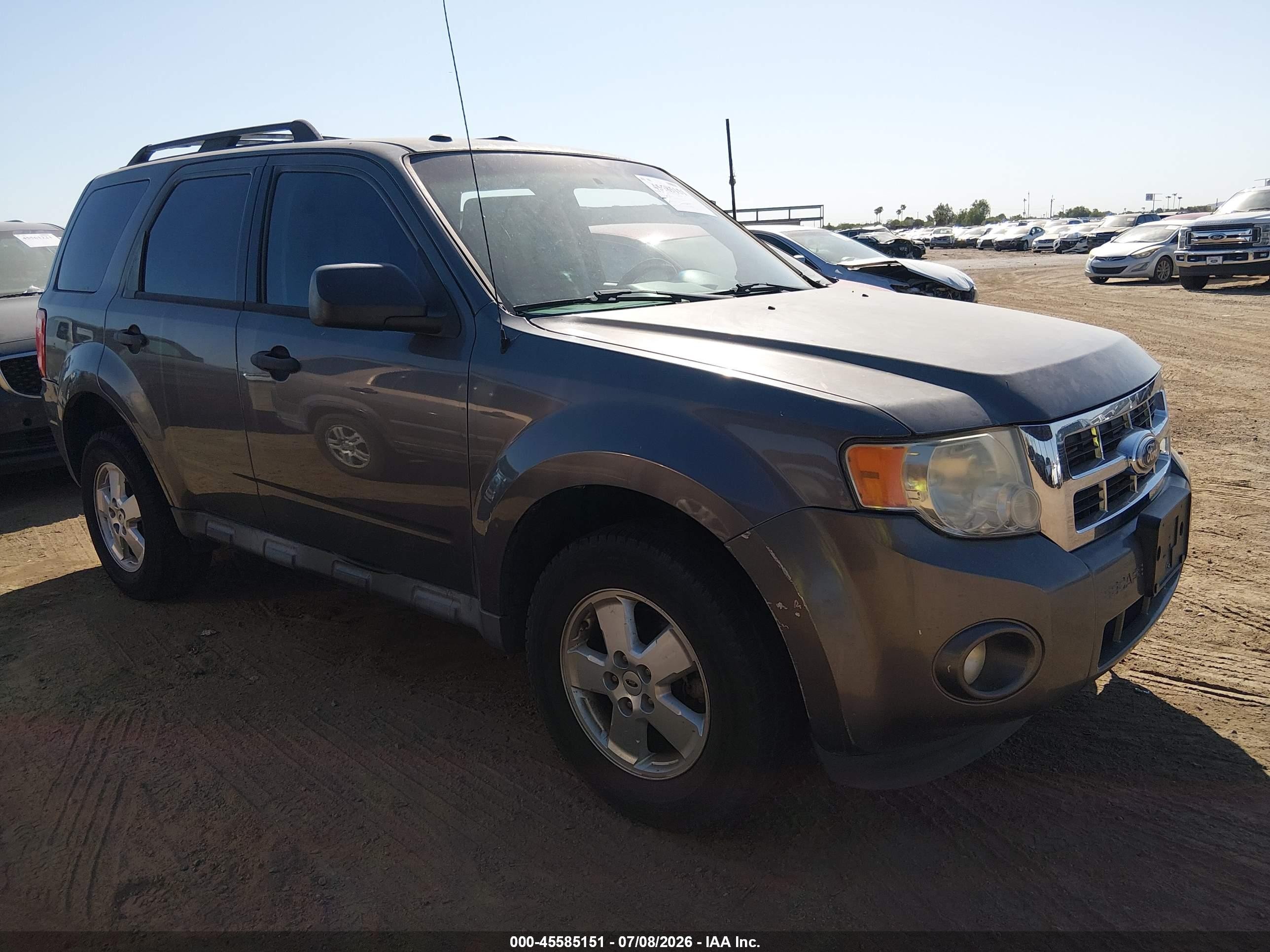 2011 Ford Escape Xlt Gray vin: 1FMCU9D73BKA68843