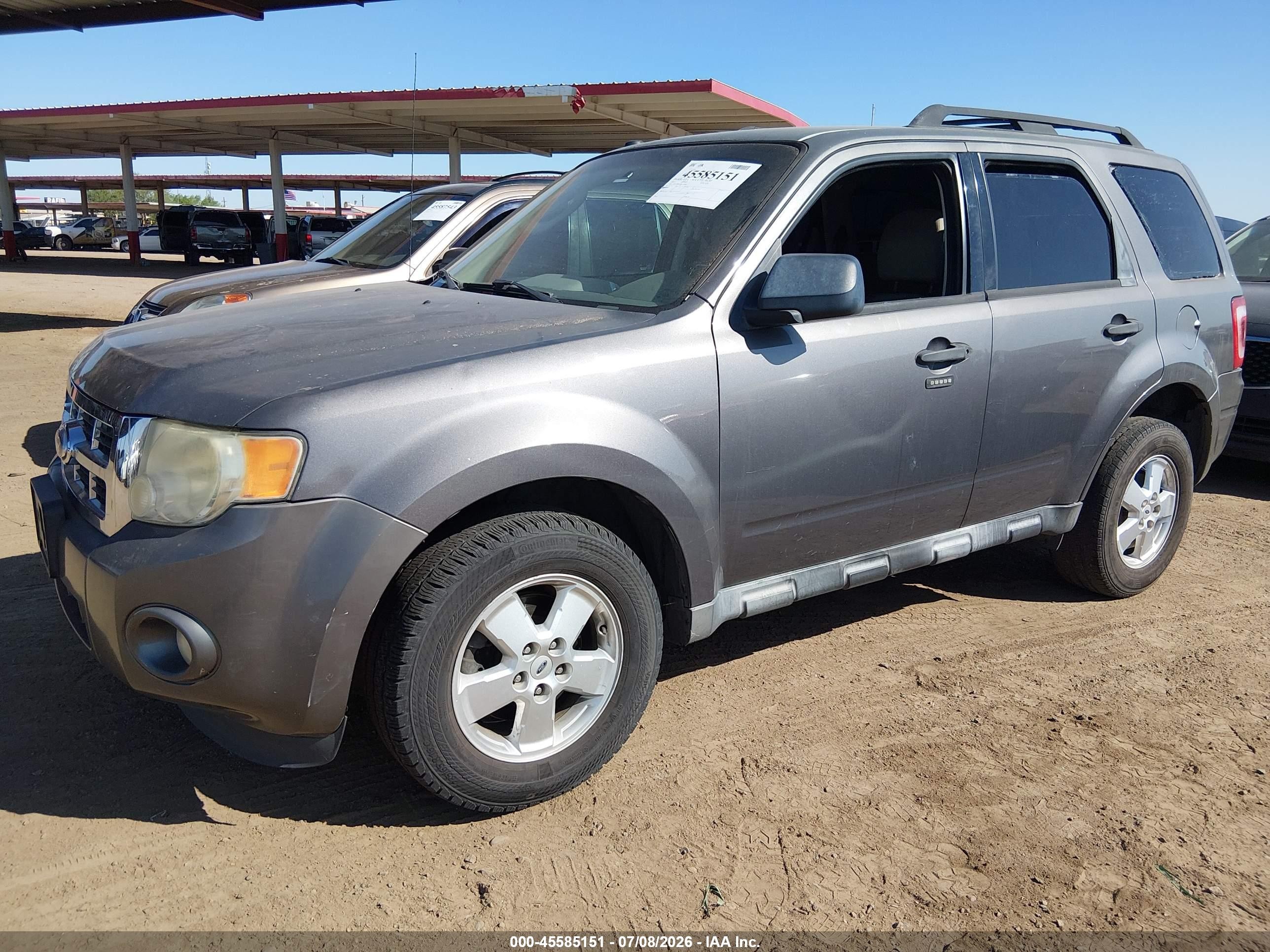 2011 Ford Escape Xlt Gray vin: 1FMCU9D73BKA68843