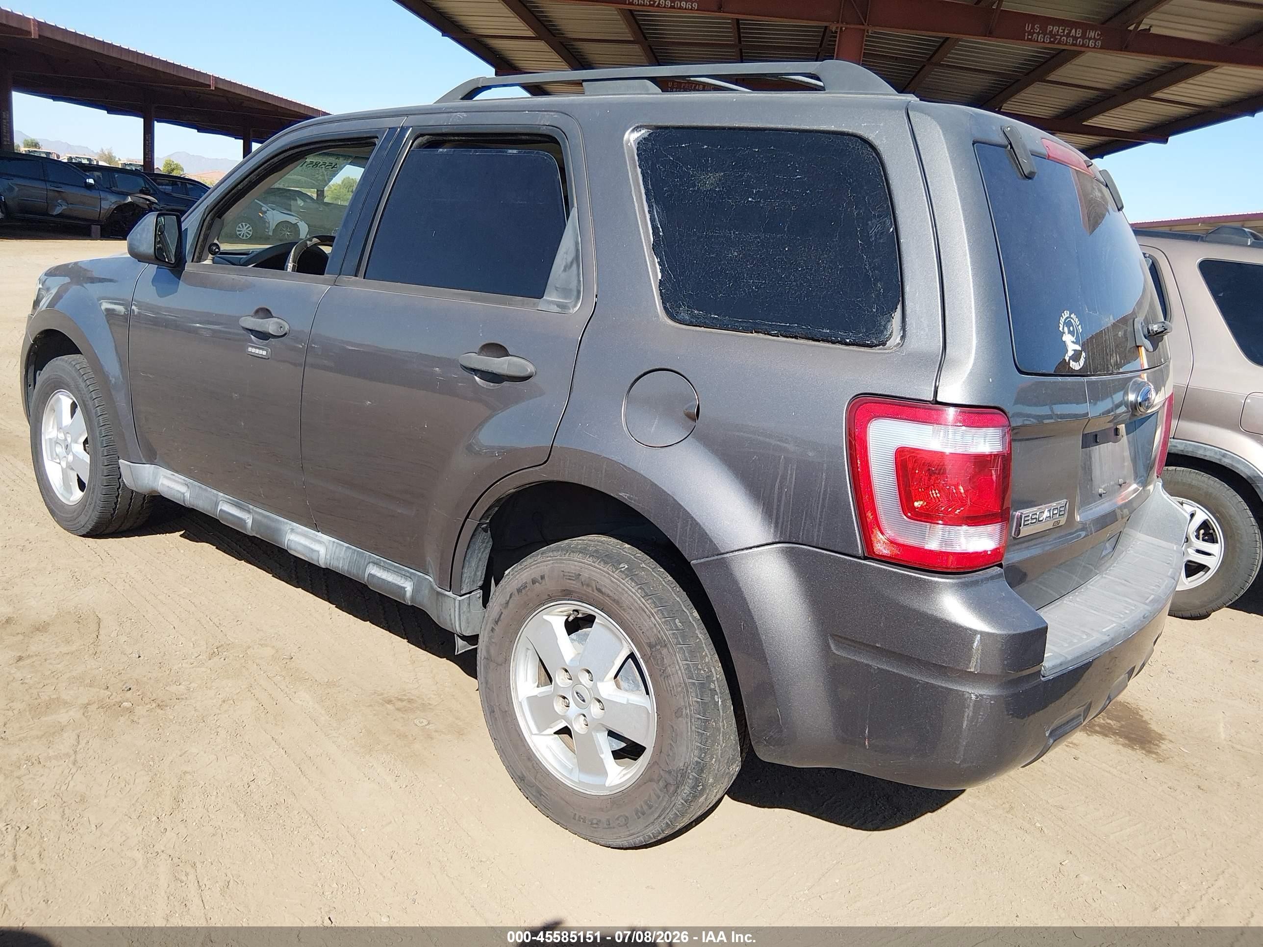 2011 Ford Escape Xlt Gray vin: 1FMCU9D73BKA68843