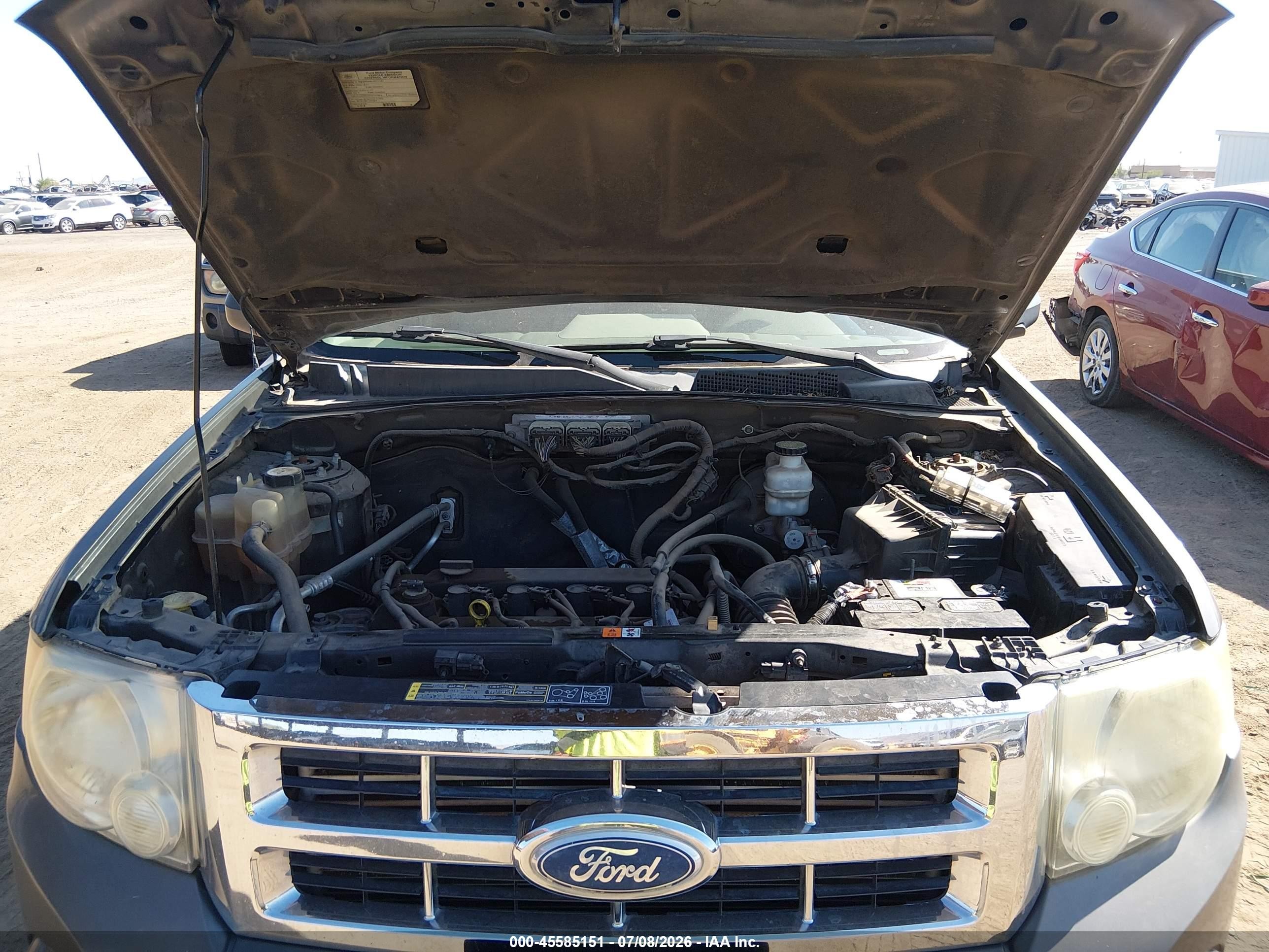 2011 Ford Escape Xlt Gray vin: 1FMCU9D73BKA68843